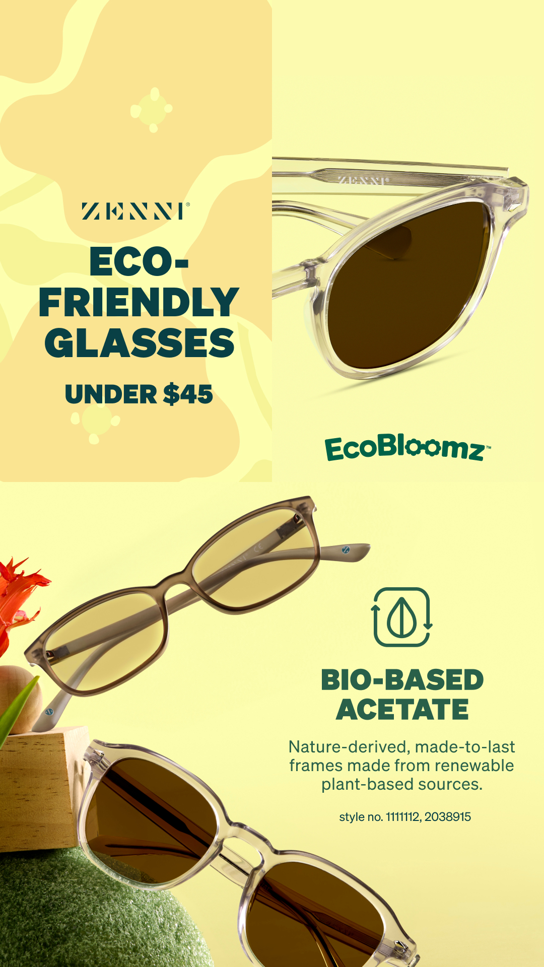 Zenni Optical Facebook ad