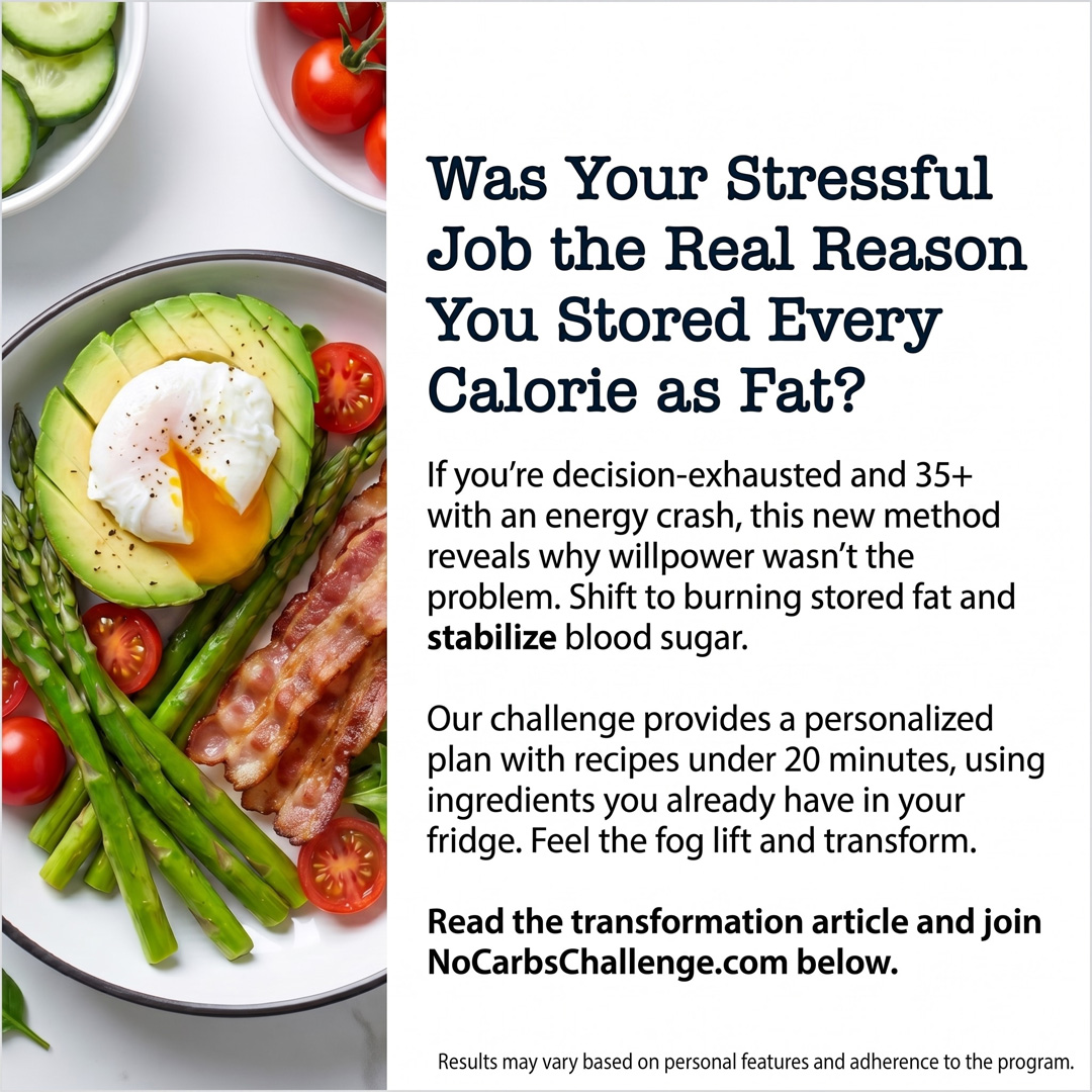 No Carbs Challenge Facebook ad