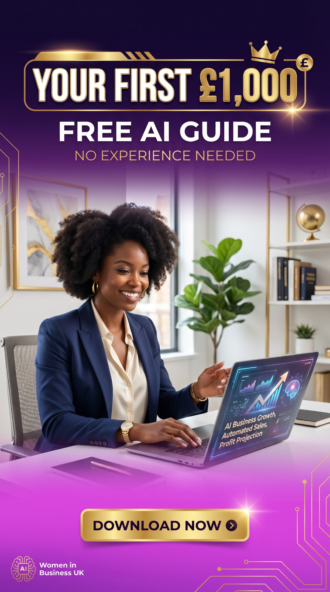 Happy and Humble Facebook ad: The Mothershift Method