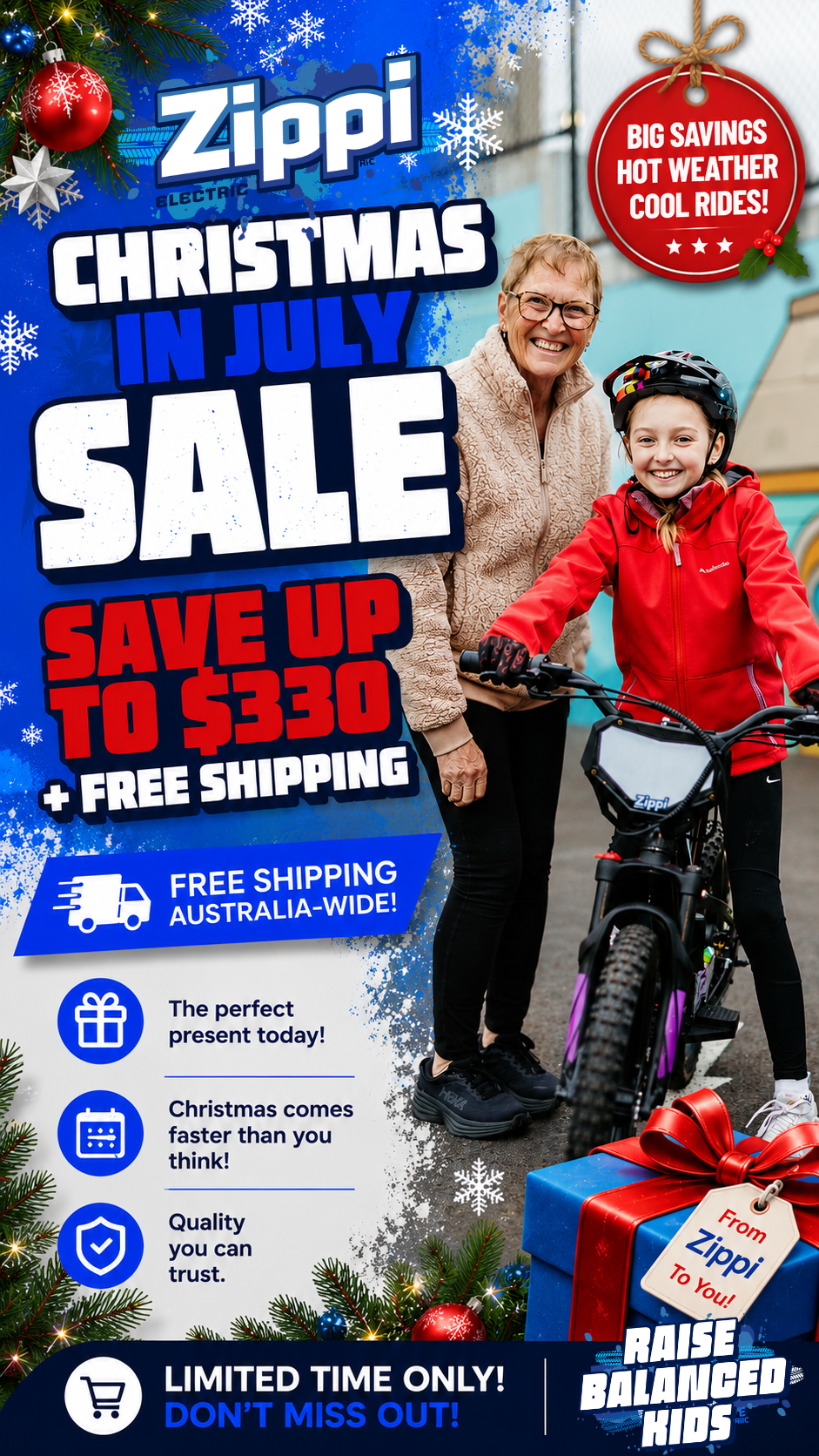 Zippi Electric Bikes Facebook ad