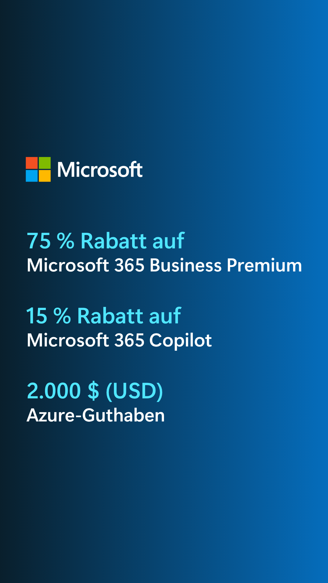 Microsoft for Nonprofits Facebook ad from Apr 1, 2026