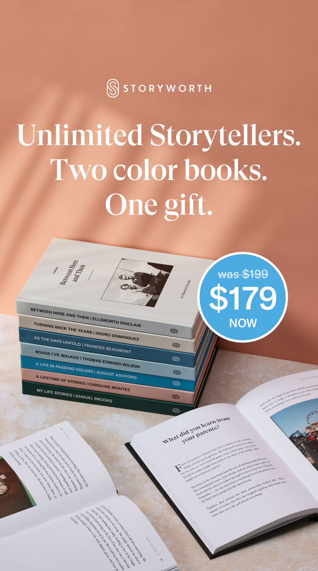 Storyworth Facebook ad