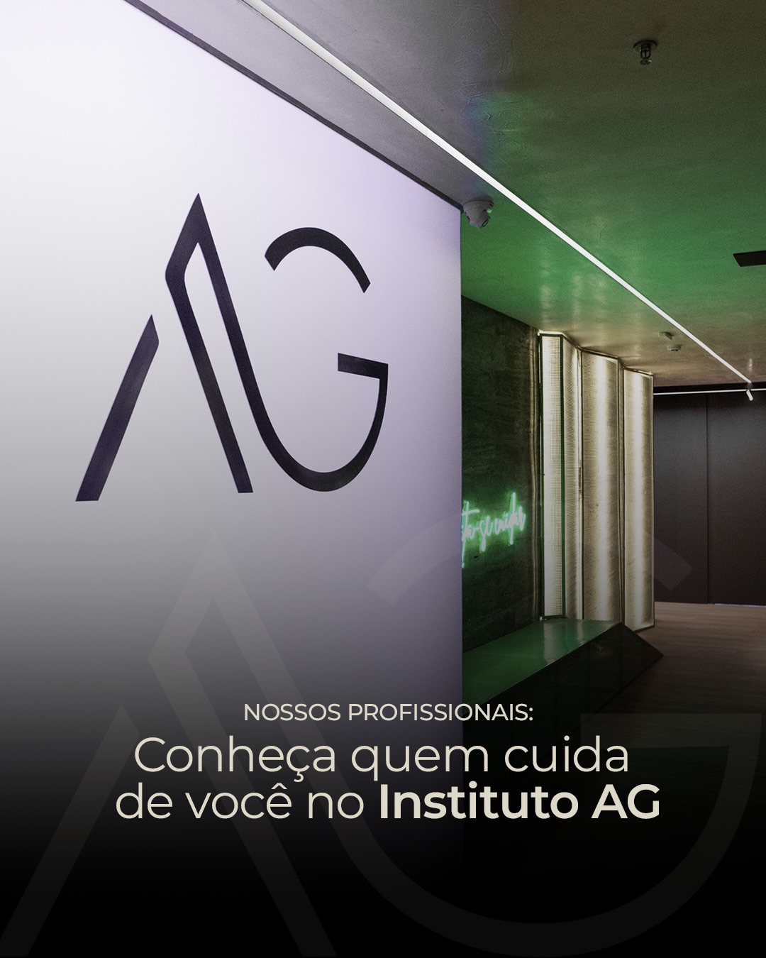 Instituto AG Facebook ad: Por trás de cada resultado, existe um especialista…