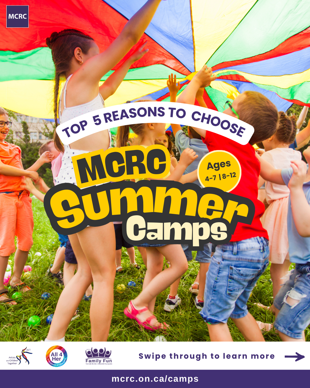 MCRC - Milton Community Resource Centre Facebook ad: Give your child their best summer yet!