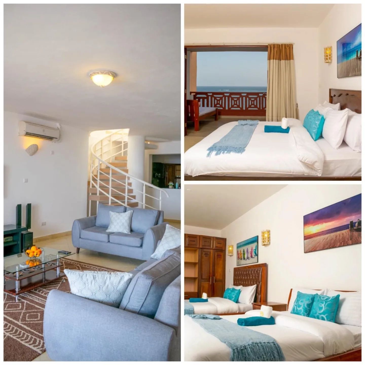 holiday_vacation_home Facebook ad: 2 and 3 bedroom beachfront apartments available in…