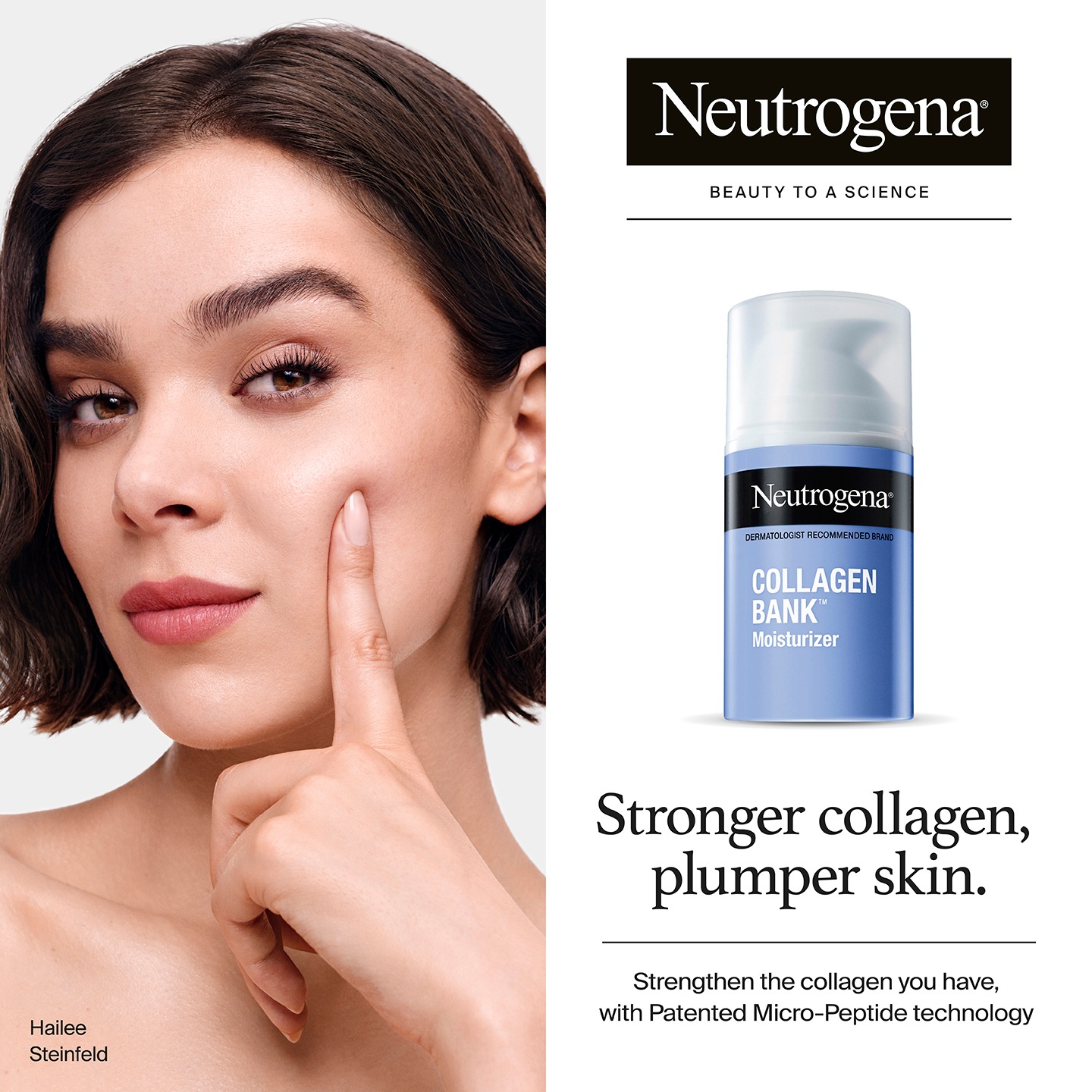 Neutrogena Facebook ad: Collagen Bank Moisturiser