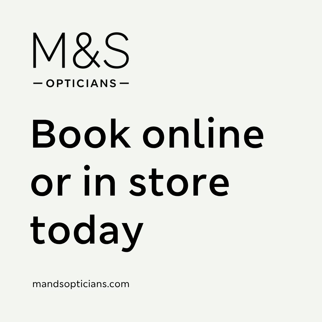 M&S Opticians Facebook ad