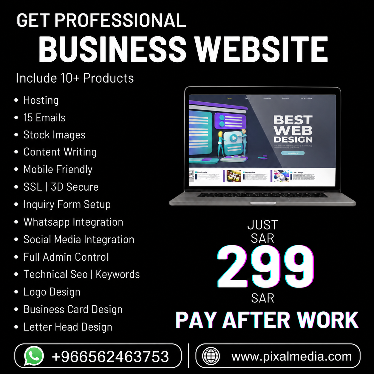 Pixal Media Facebook ad
