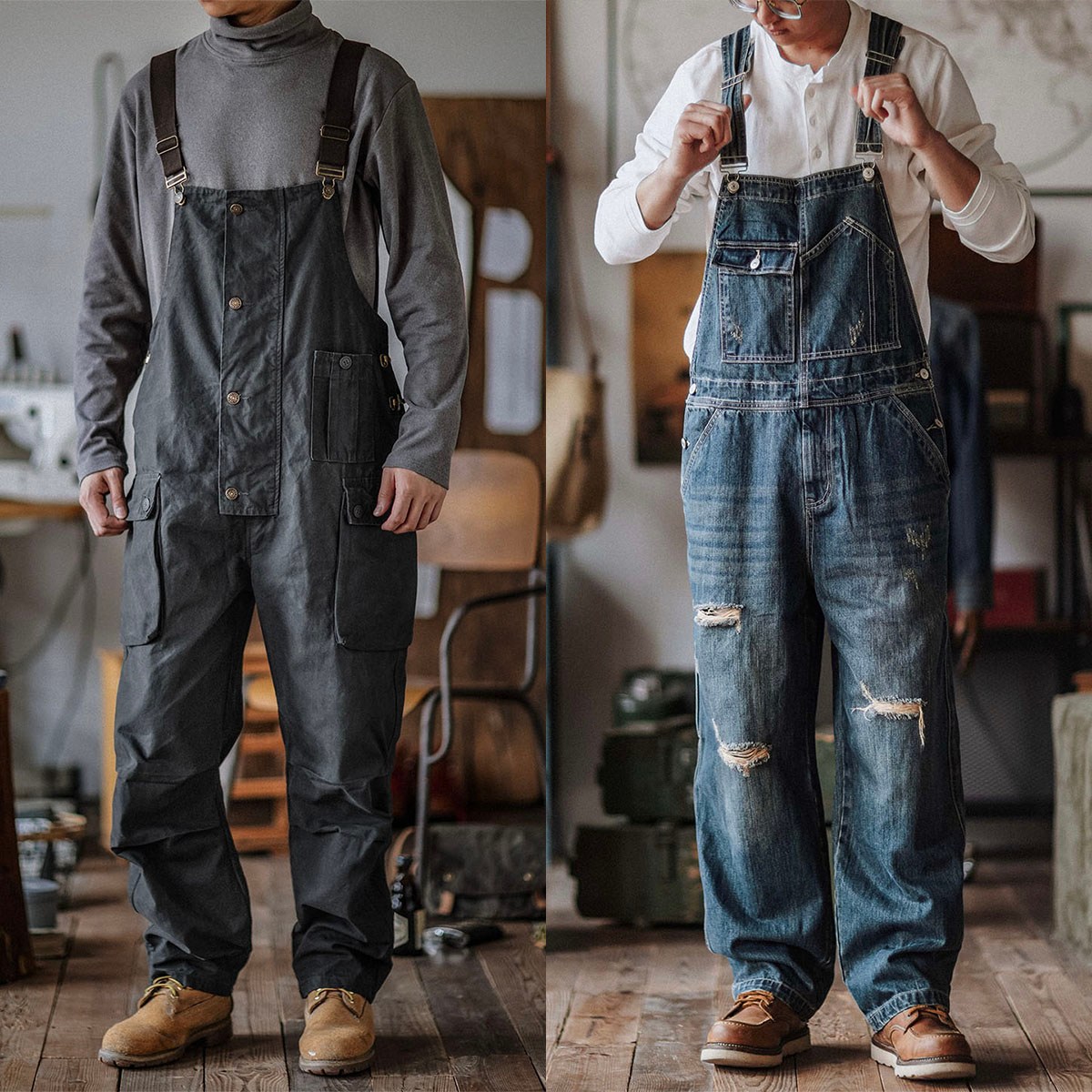 Madepants Facebook ad: Overalls you'll want to live in