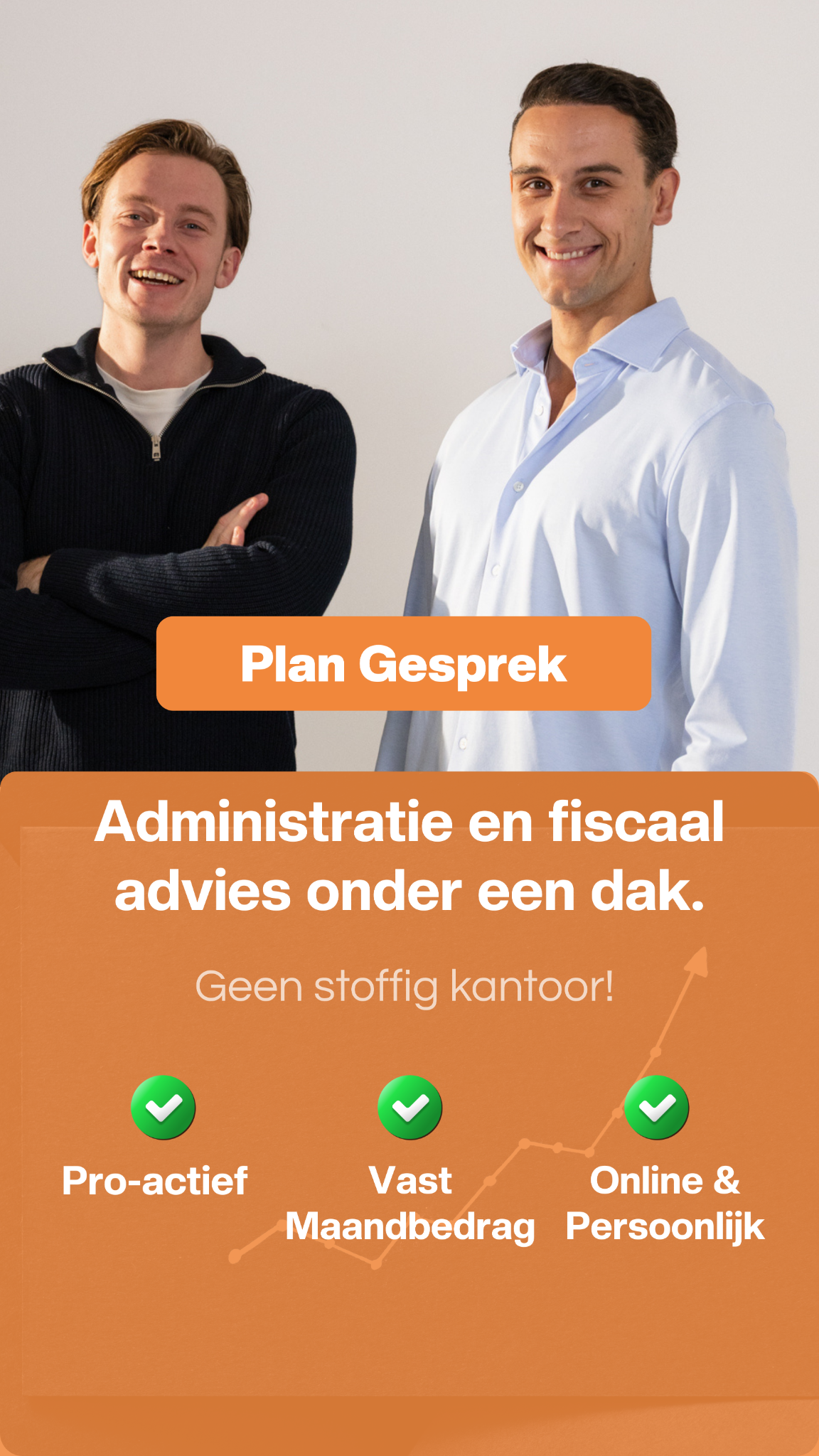 Administratiekantoor Wetaxus Facebook ad: Klinkt goed? Laten we kennismaken