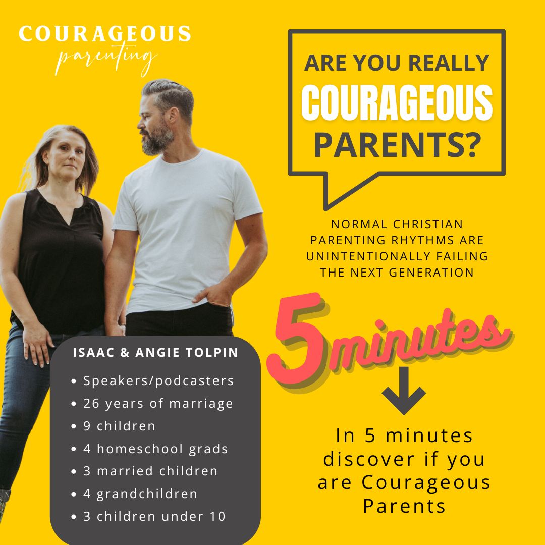 Courageous Parenting Facebook ad from Jan 14, 2026