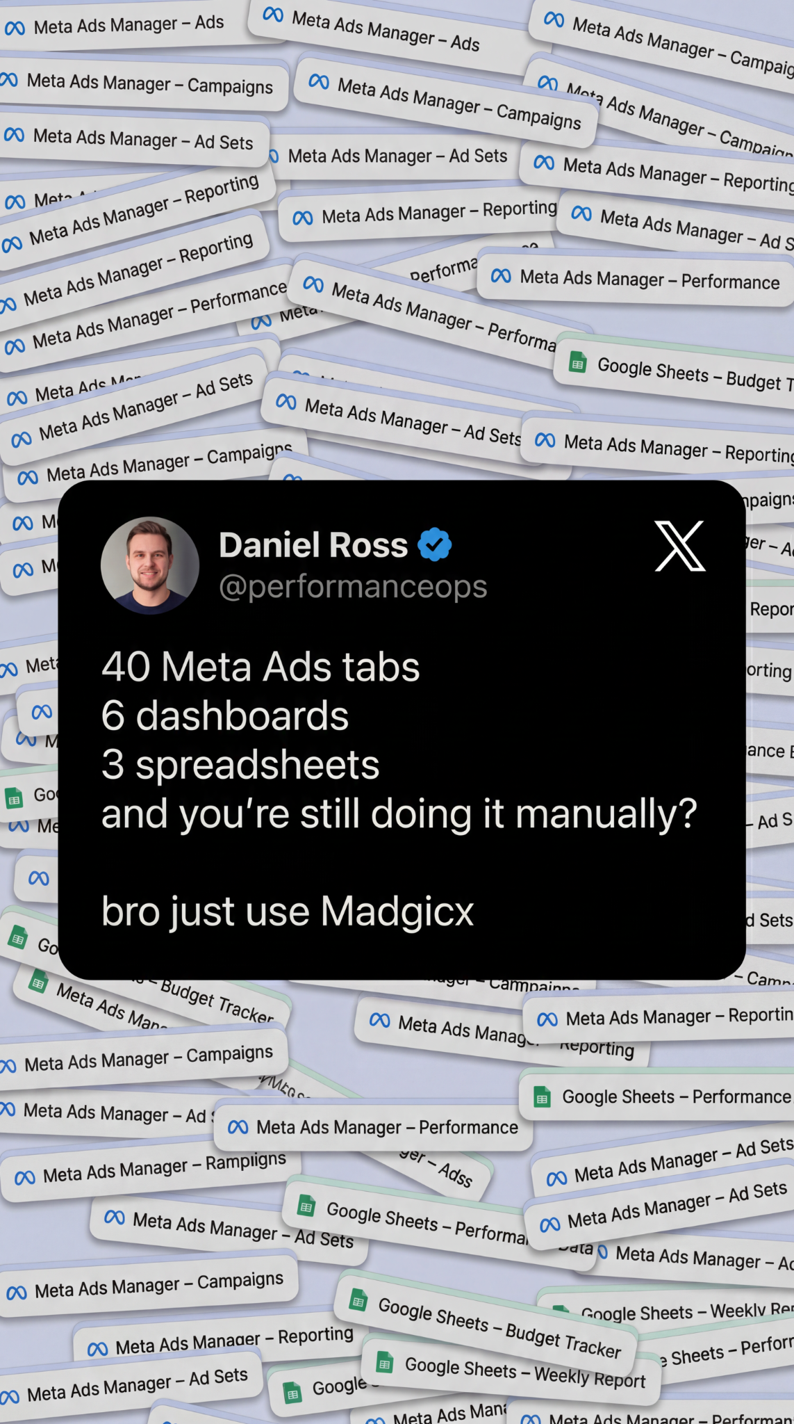 madgicx.com Facebook ad
