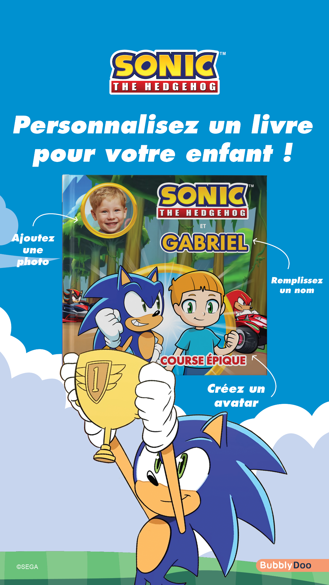 BubblyDoo Livres Facebook ad
