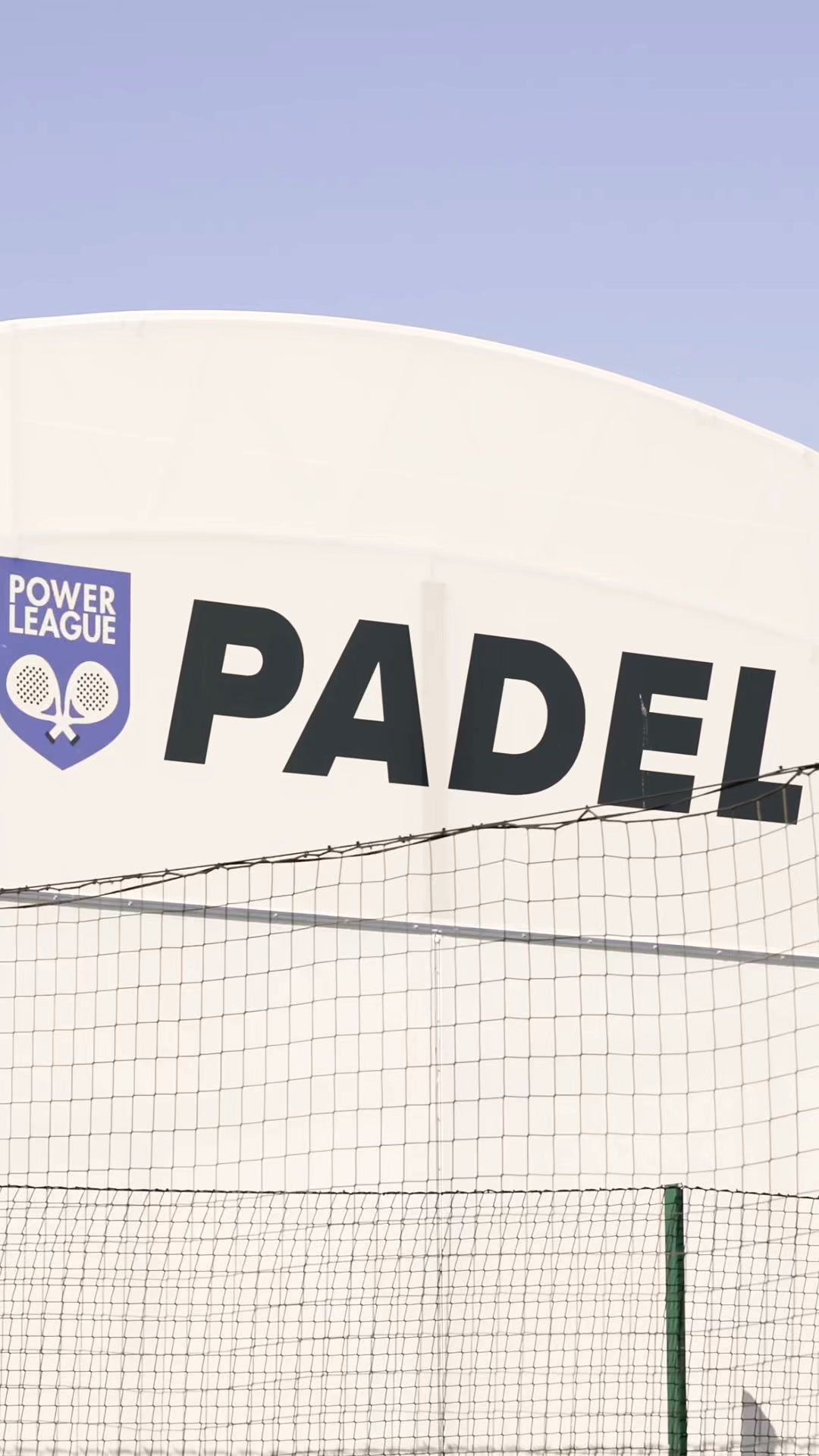 Powerleague Padel Facebook ad: Sign up online today!