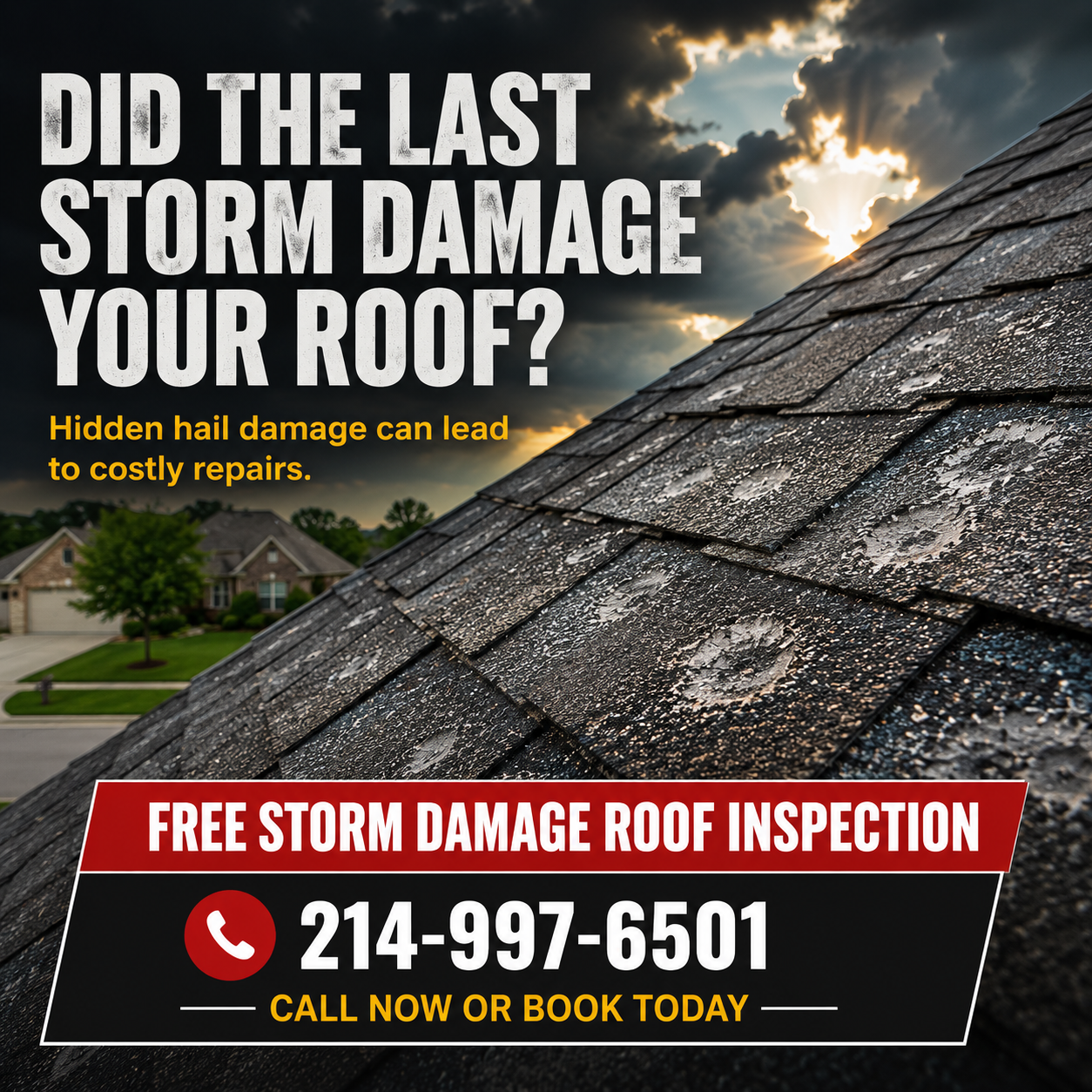 Pete’s Builders Commercial and Residential Roofing TX Facebook ad