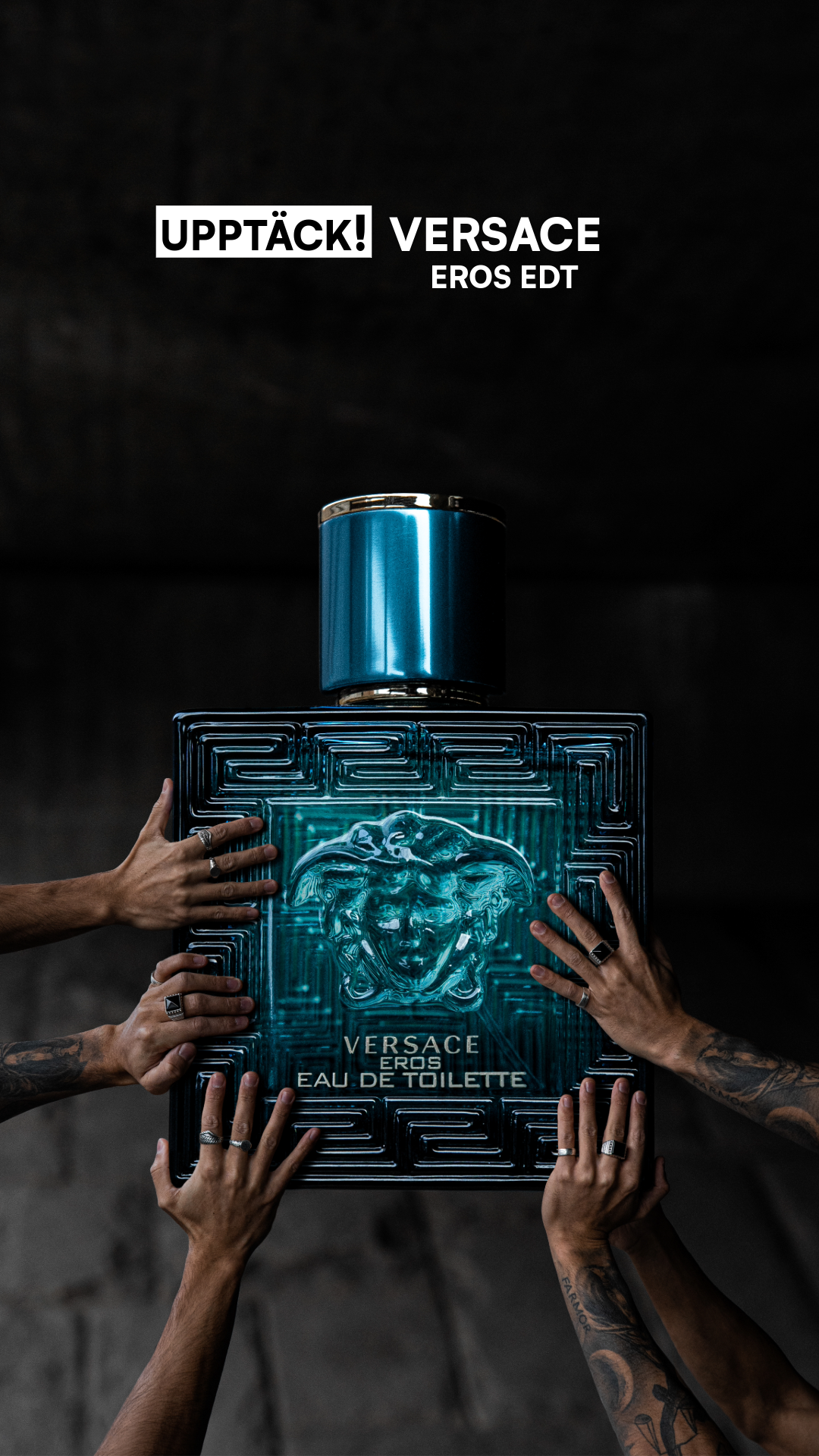 NordicFeel Facebook ad: Versace Eros Eau de Toilette 200 ml | NordicFeel