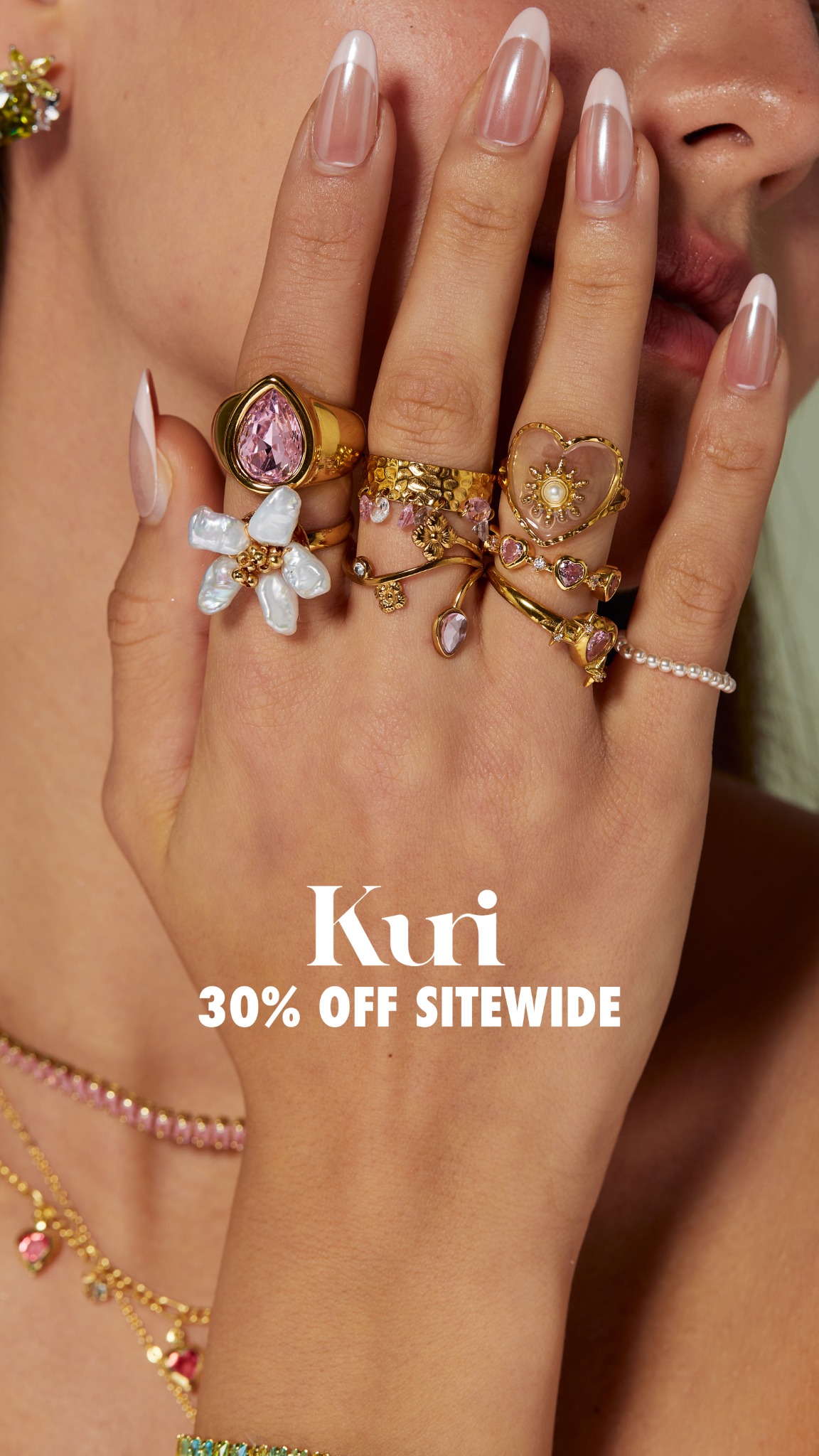 Kuri jewelry Facebook ad