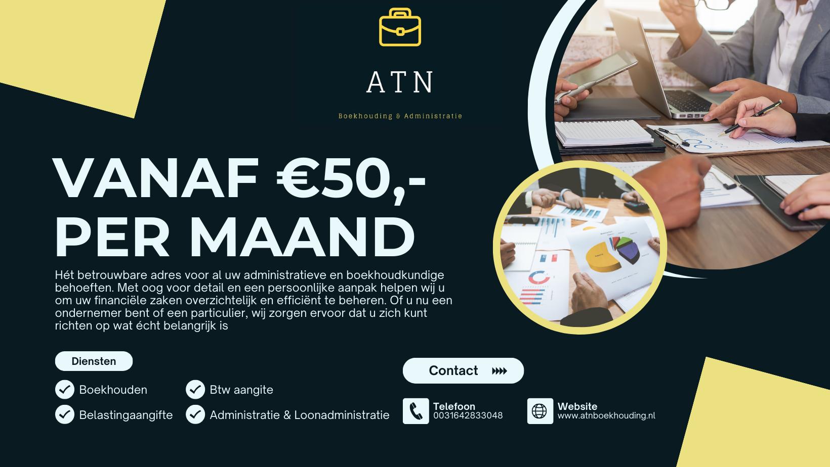 ATN Boekhouding & Administratie Facebook ad