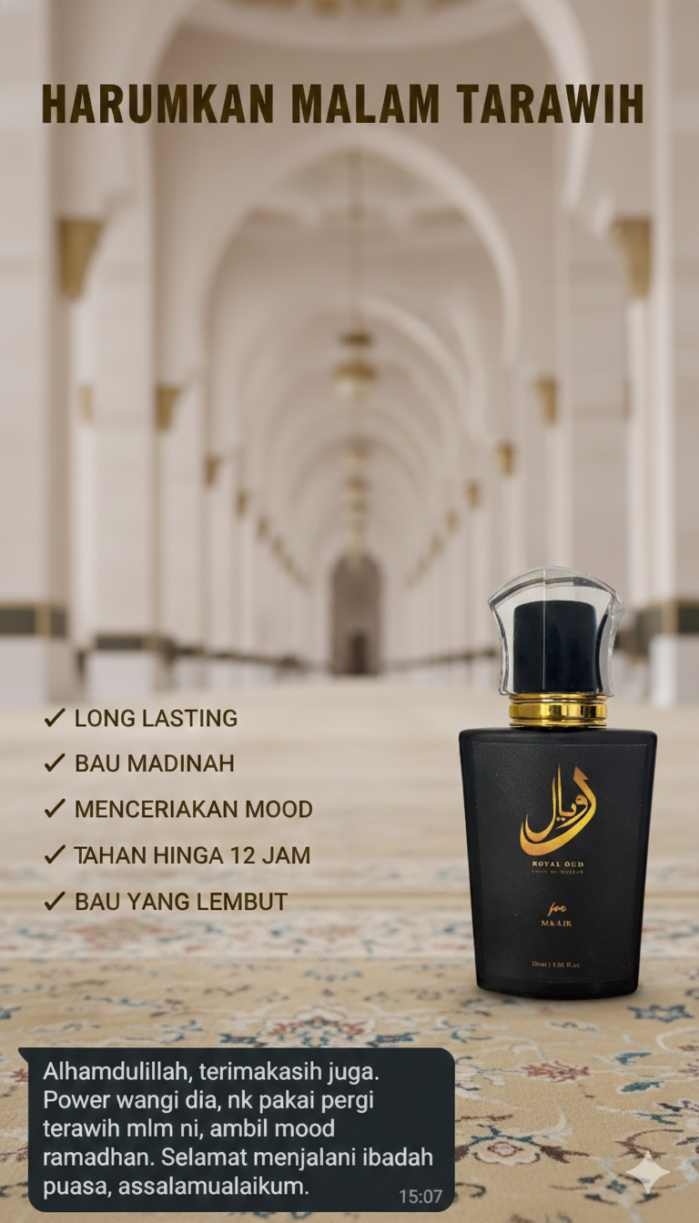 Royal Oud - Perfume Oud Premium Facebook ad