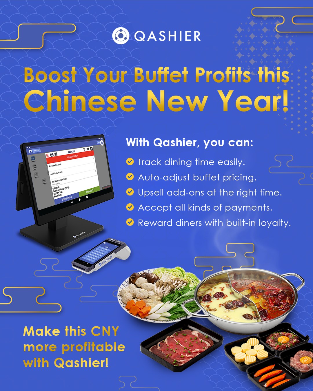 Qashier Facebook ad