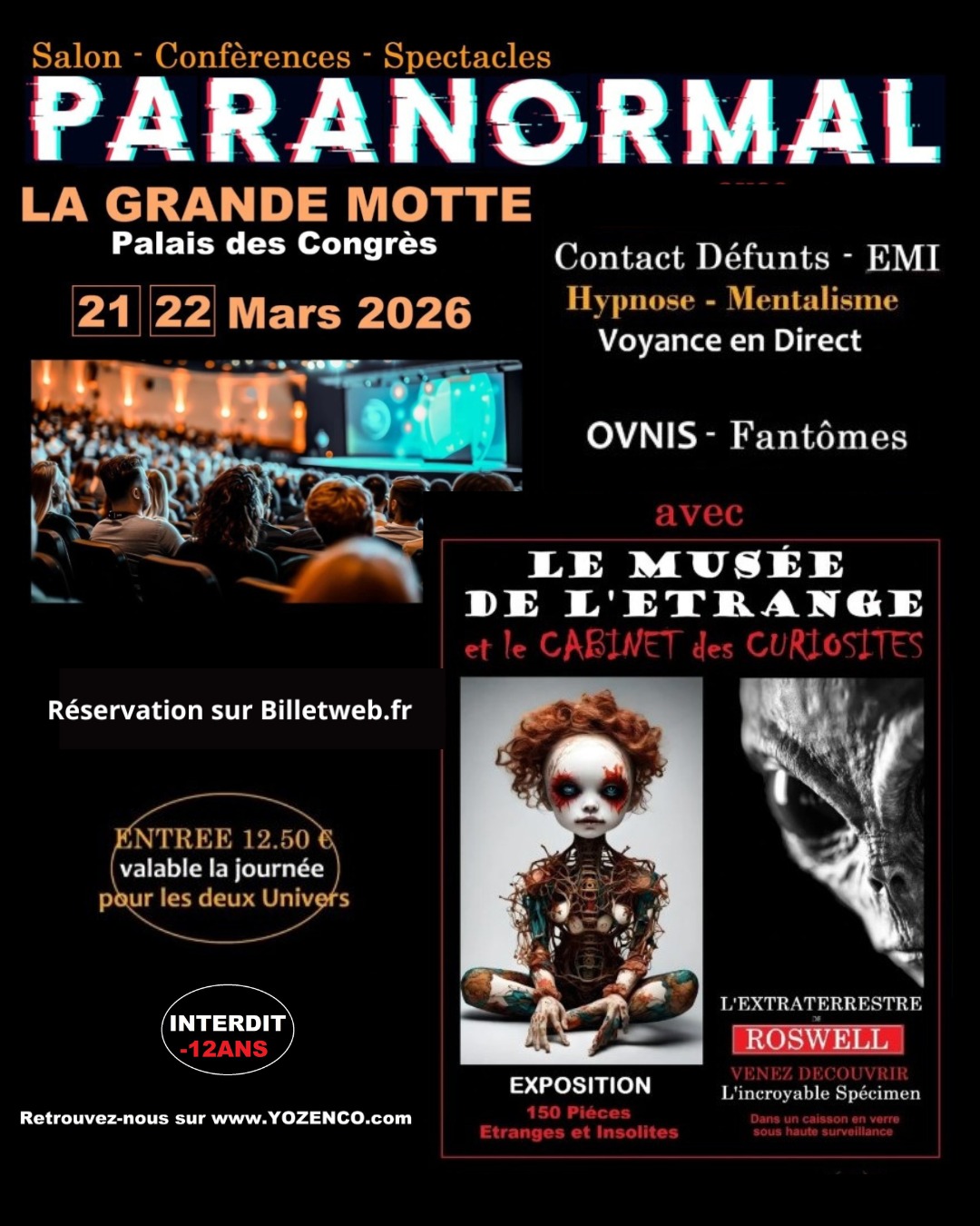 Salons du Paranormal Facebook ad: [LA GRANDE MOTTE] 𝟏𝐞̀𝐫𝐞 𝐞́𝐝𝐢𝐭𝐢𝐨𝐧 𝐝𝐮…