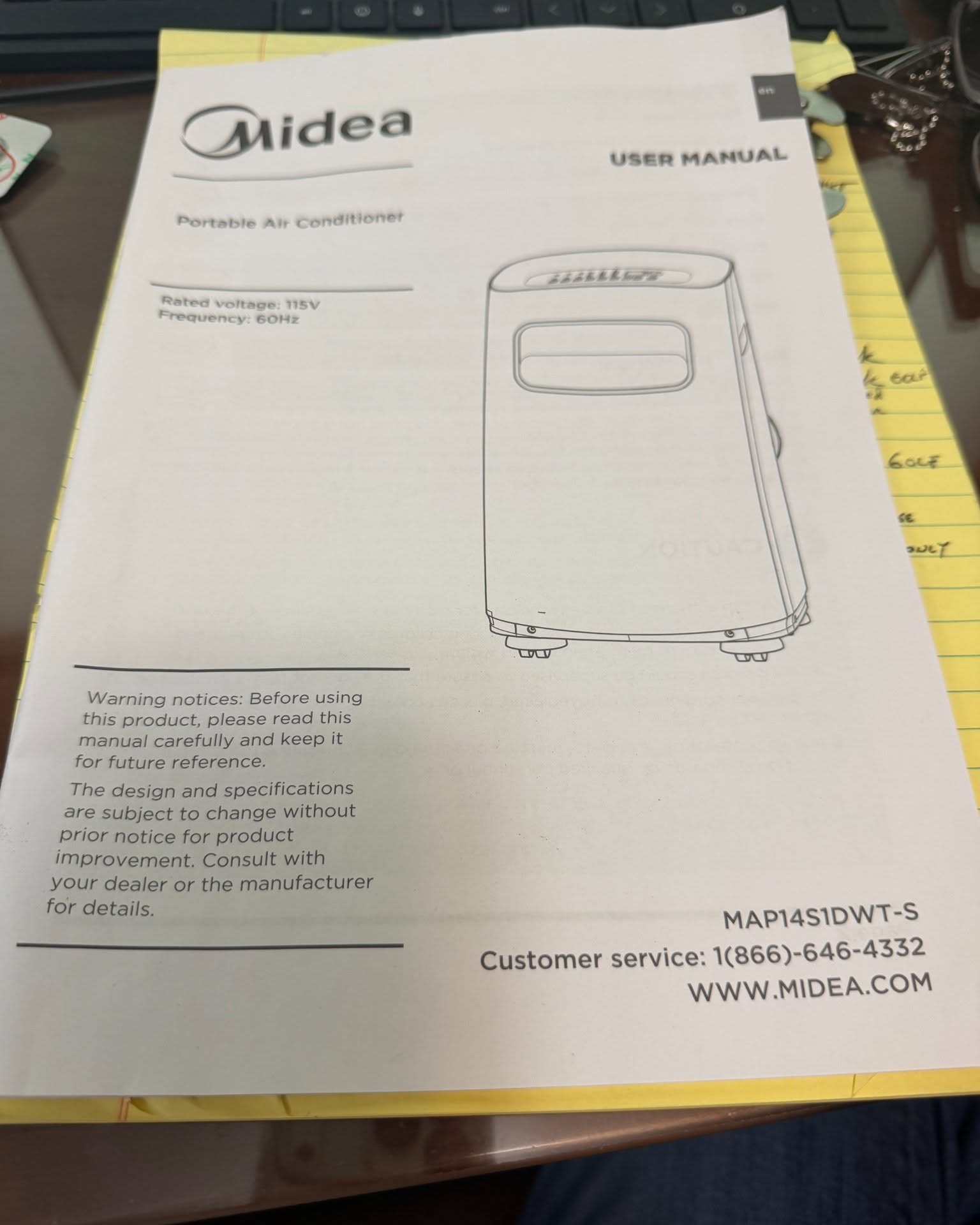 Bill Feehan Facebook ad: Midea Portable Air Conditioner