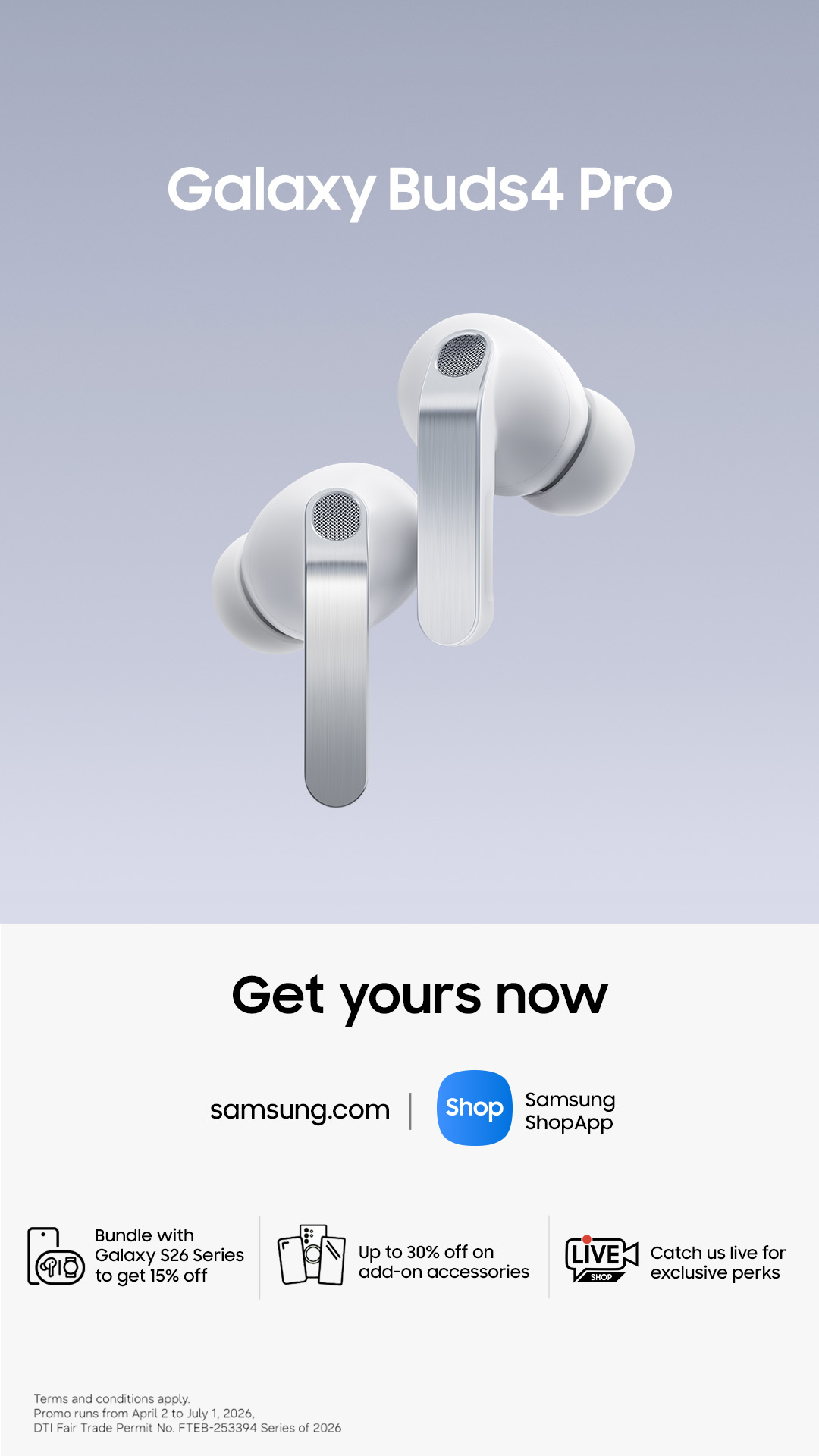 Samsung Facebook ad