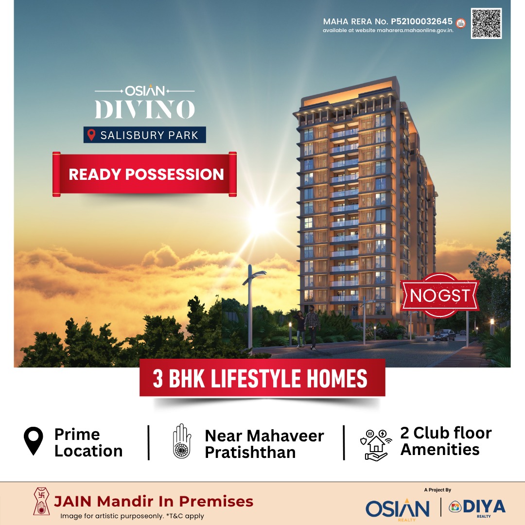 Osian Diya Group Facebook ad: The Finest Address in Luxury Living