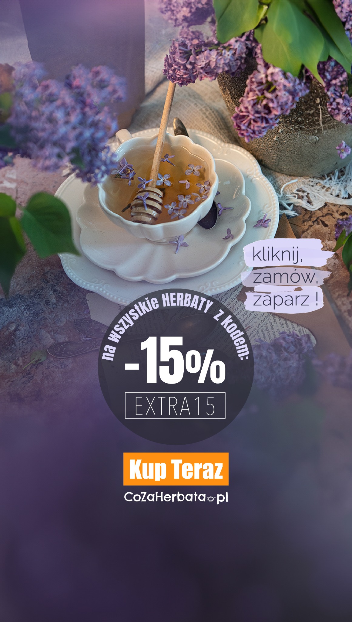 CoZaHerbata Facebook ad