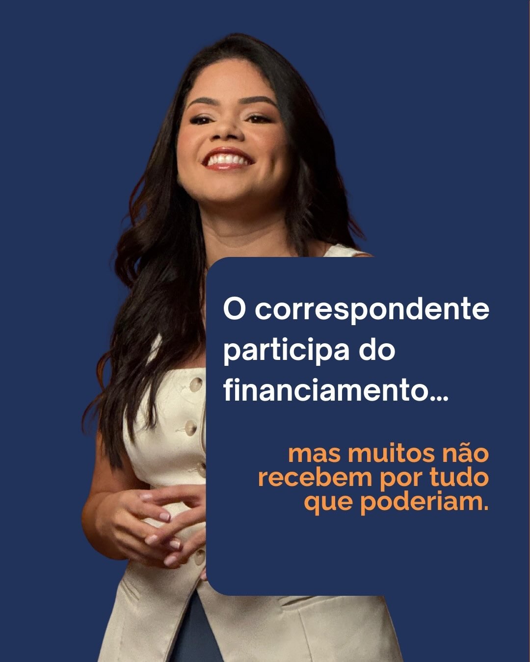 Nayara Kamel Correspondente Caixa Facebook ad: Muitos correspondentes participam de todo o financiamento……