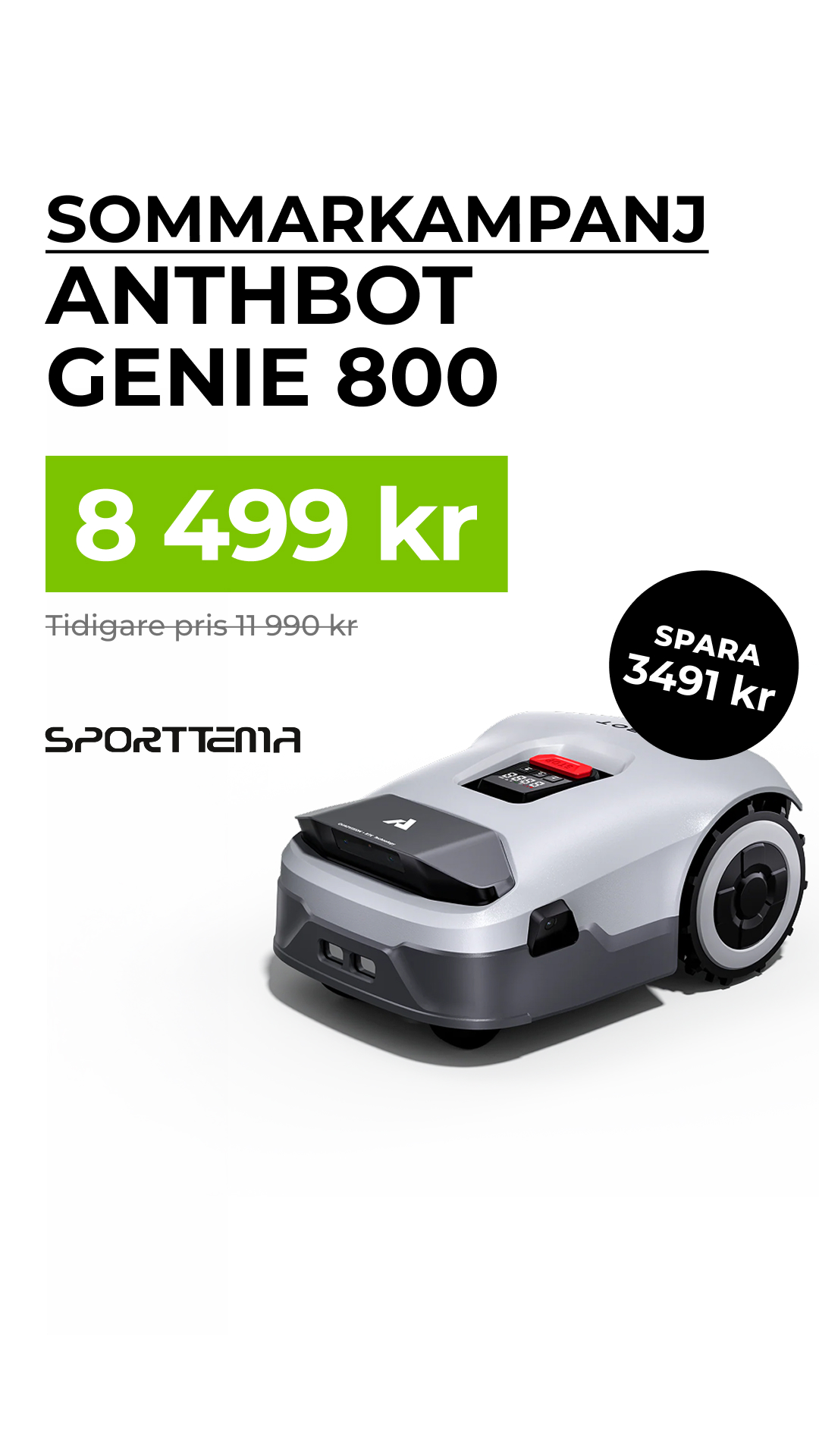 Sporttema Facebook ad from Jun 8, 2026