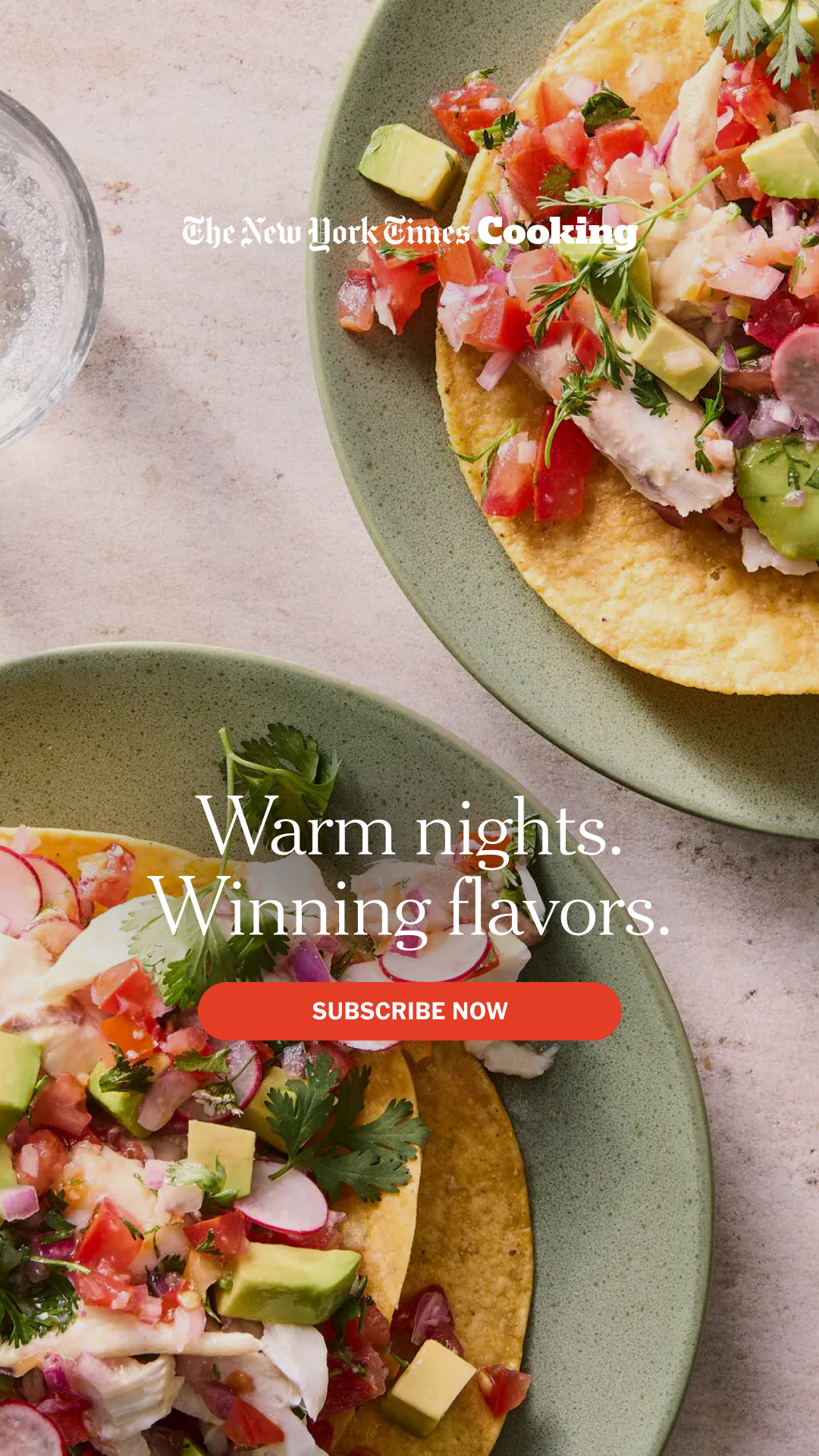 NYT Cooking Facebook ad