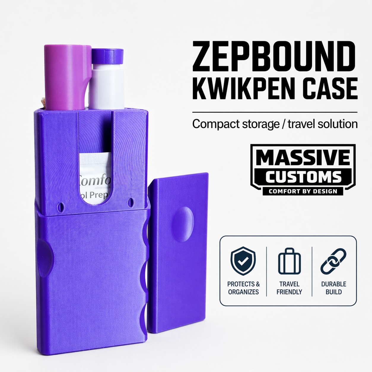 Massive Customs Facebook ad: Our brand new original Kwikpen case made exclusively…