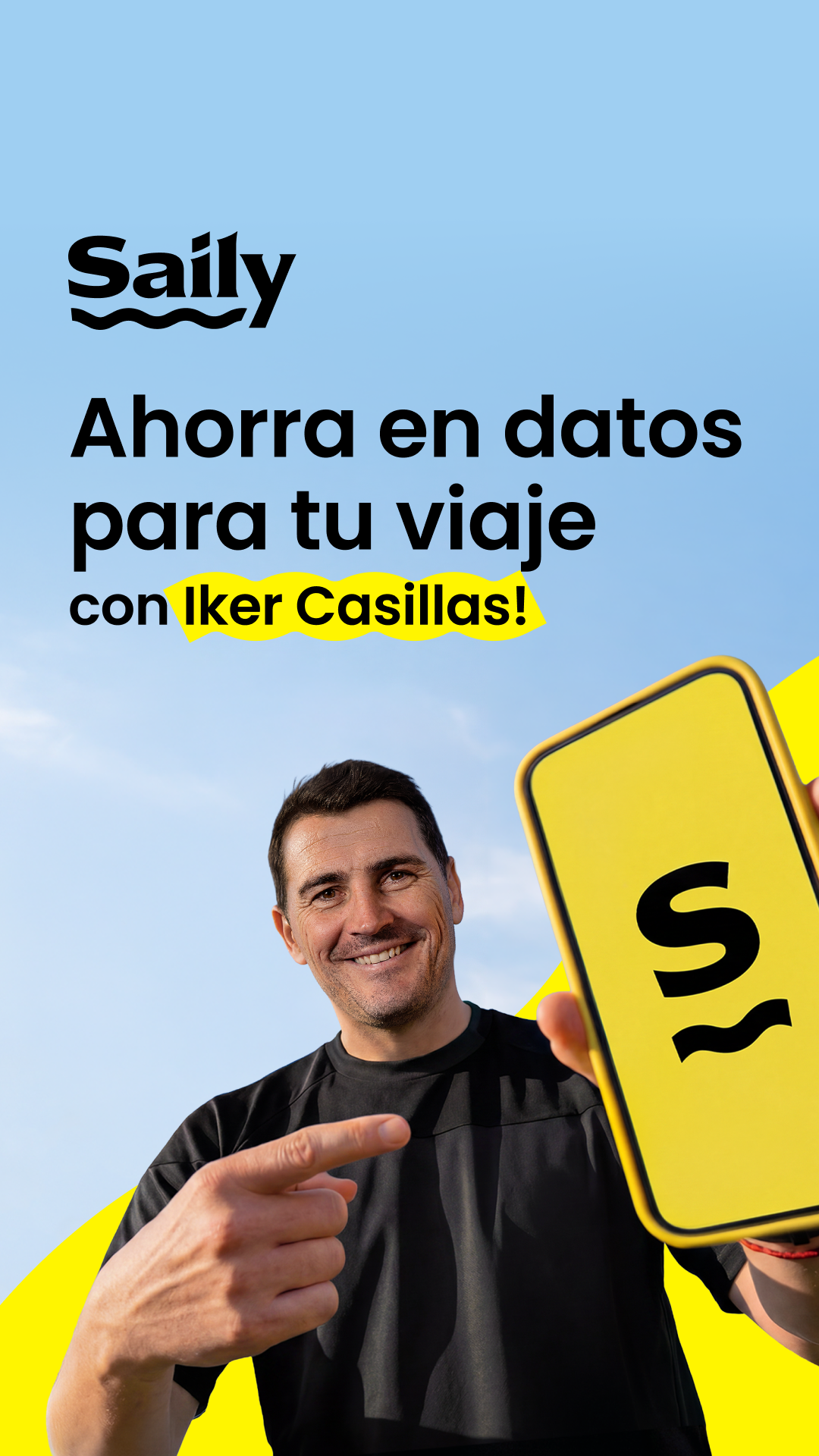 Saily Facebook ad