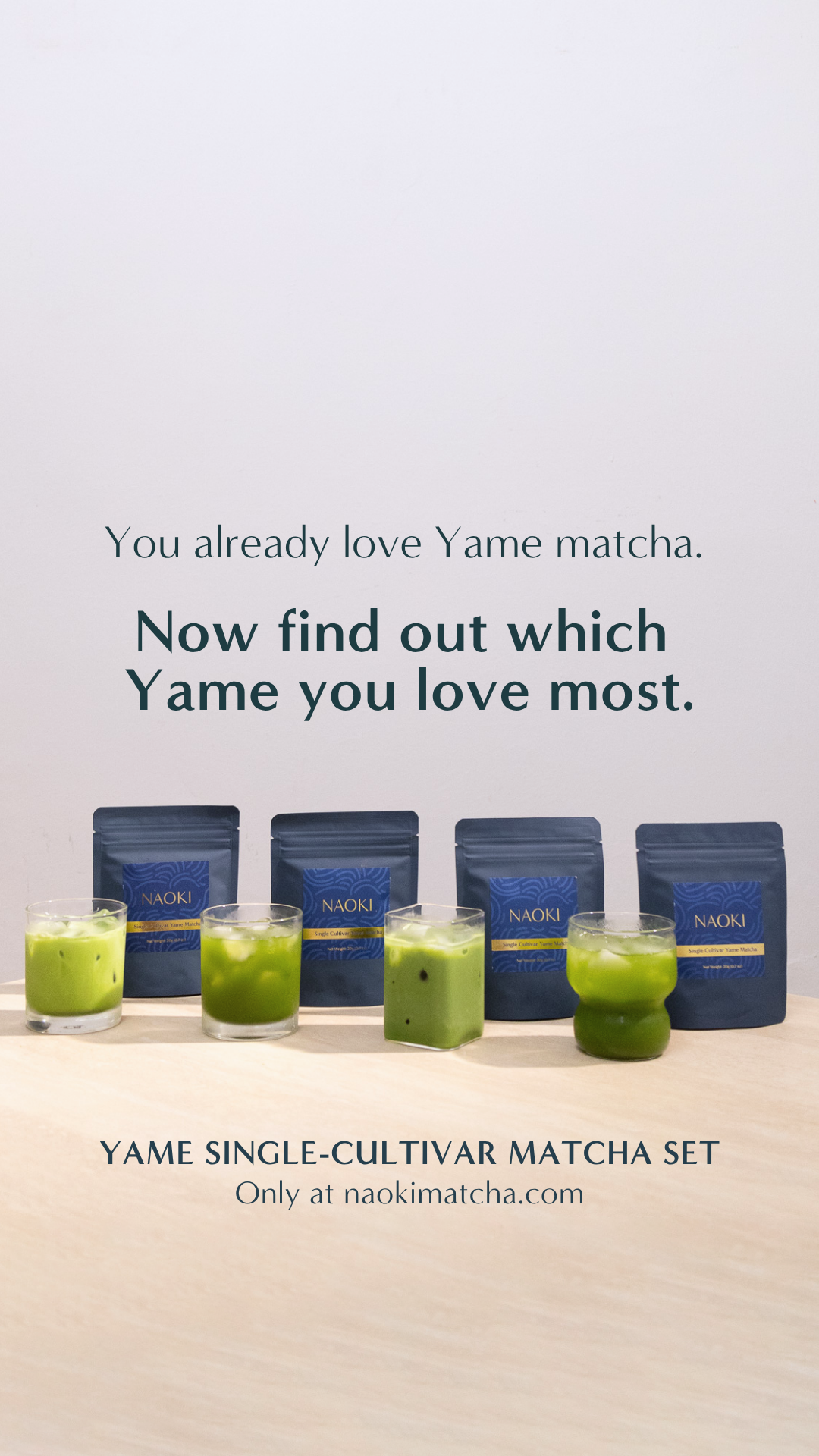 Naoki Matcha Facebook ad: Find Out Which Yame You Actually Love | Yame…