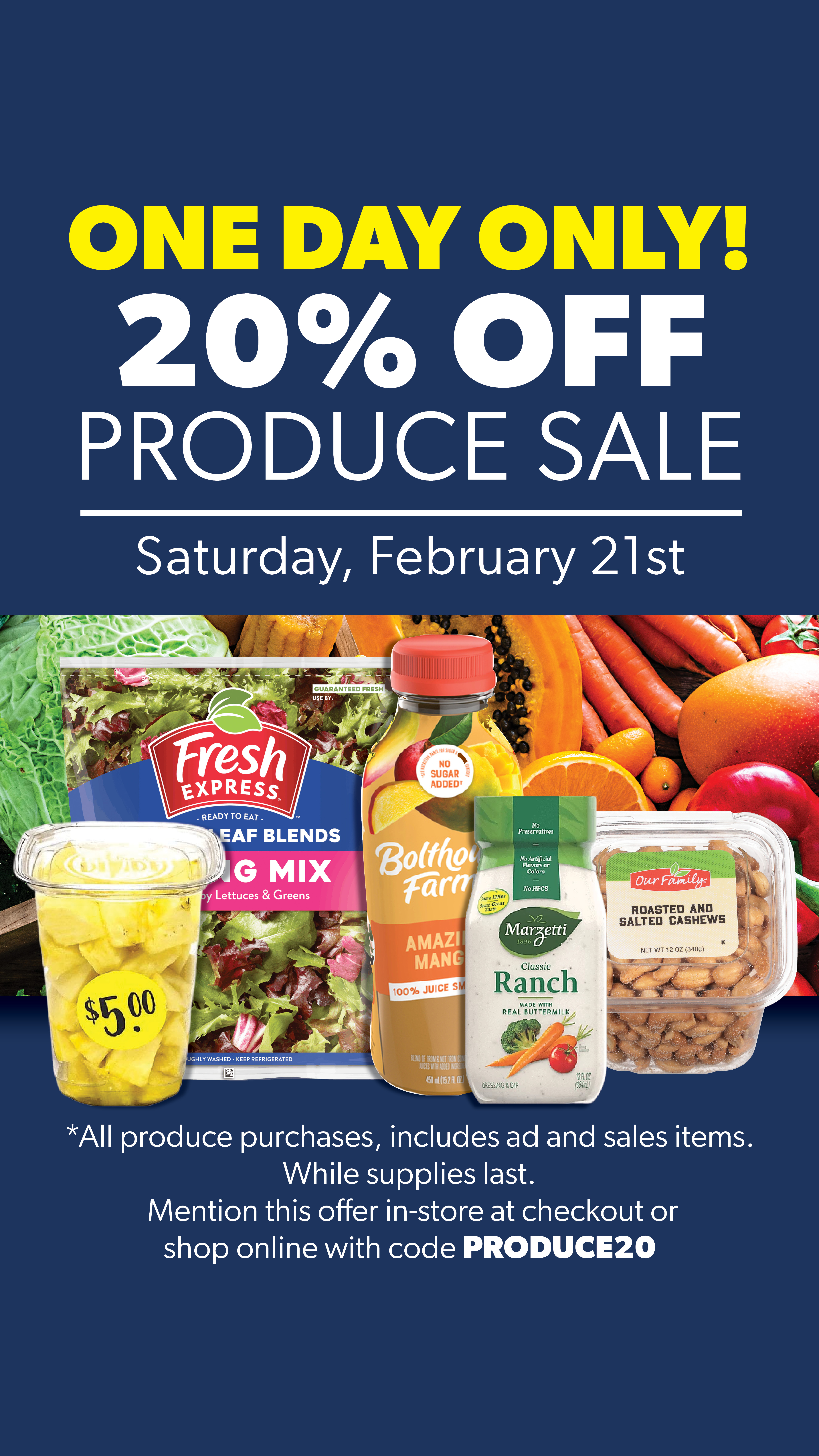 Family Fare Facebook ad from Feb 19, 2026