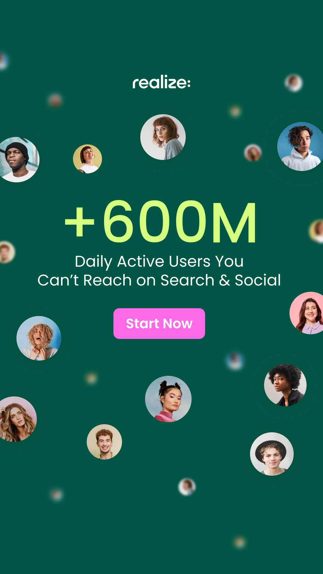 Realize For Advertisers Facebook ad