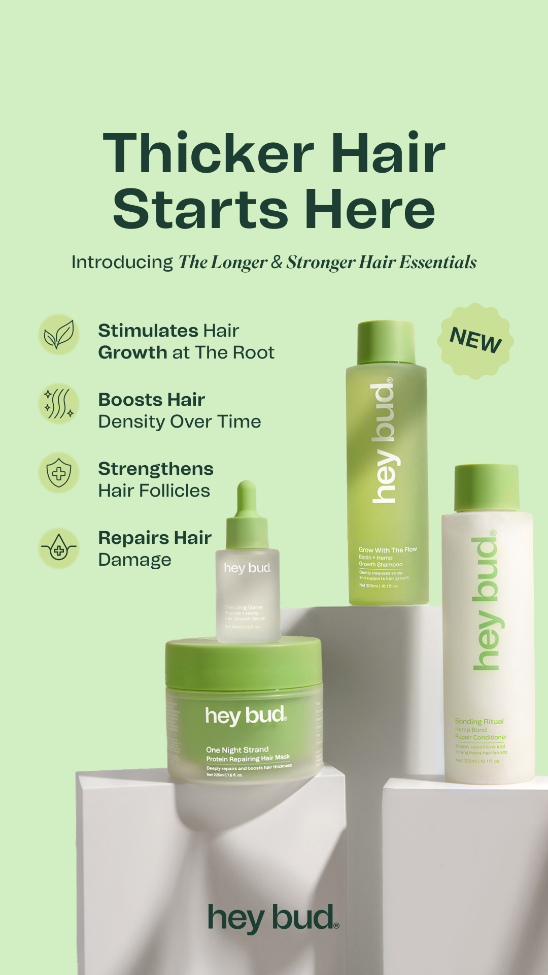Hey Bud Skincare Facebook ad