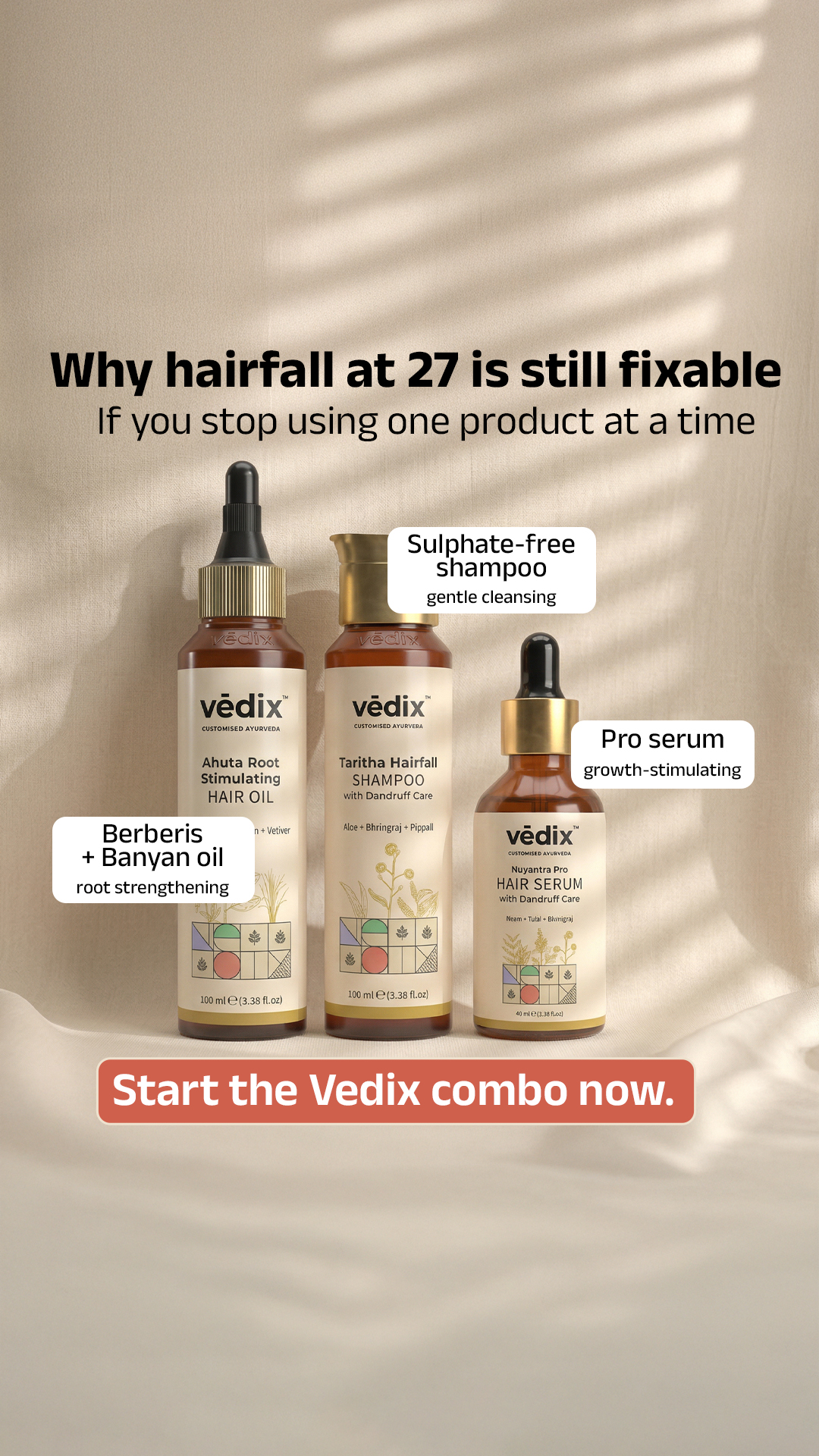 Vedix Facebook ad