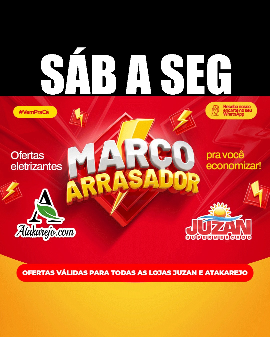 Supermercados Juzan Facebook ad: Chegou a hora de aproveitar preços que realmente…