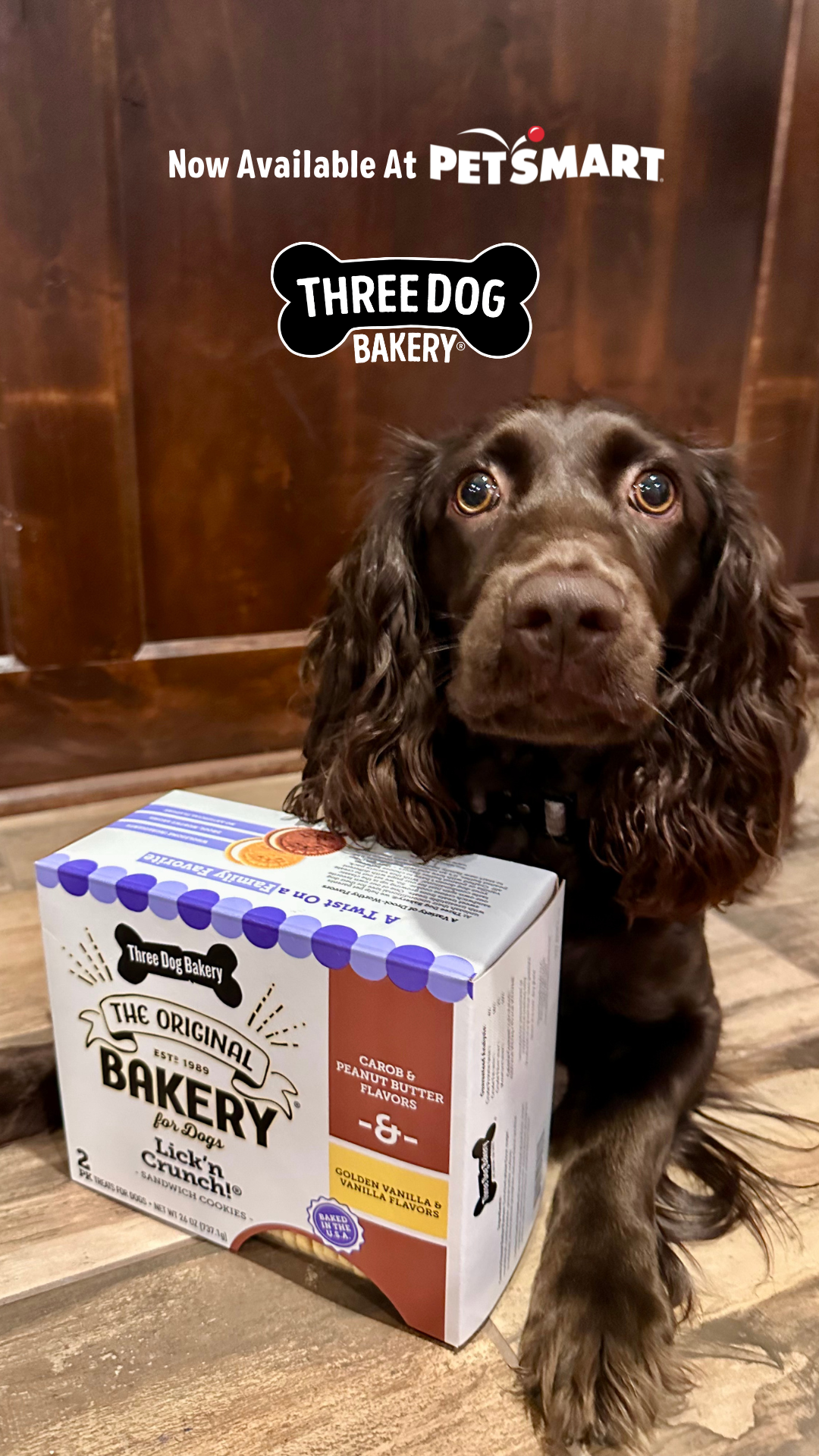 Three Dog Bakery Facebook ad