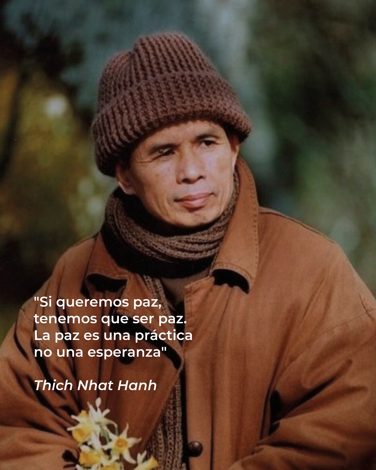 Instituto Mindfulness Facebook ad: Thich Nhat Hanh