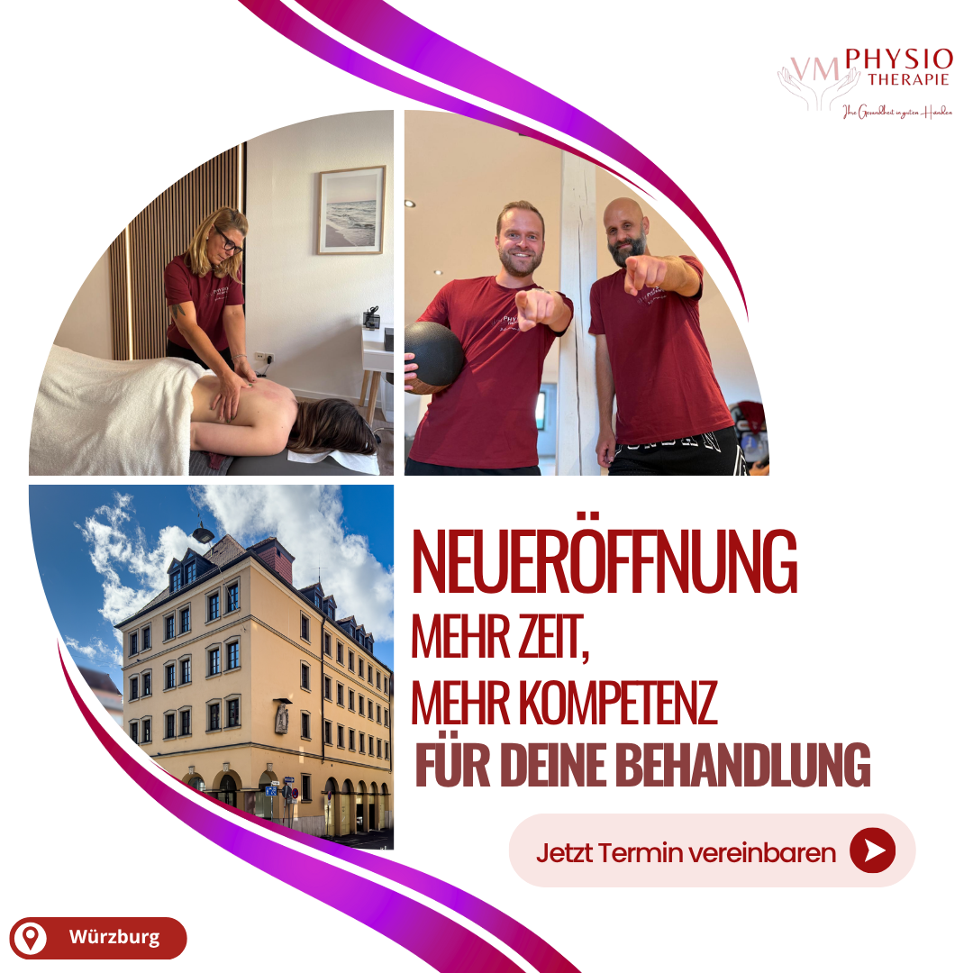 VM Physiotherapie Facebook ad from Oct 18, 2025