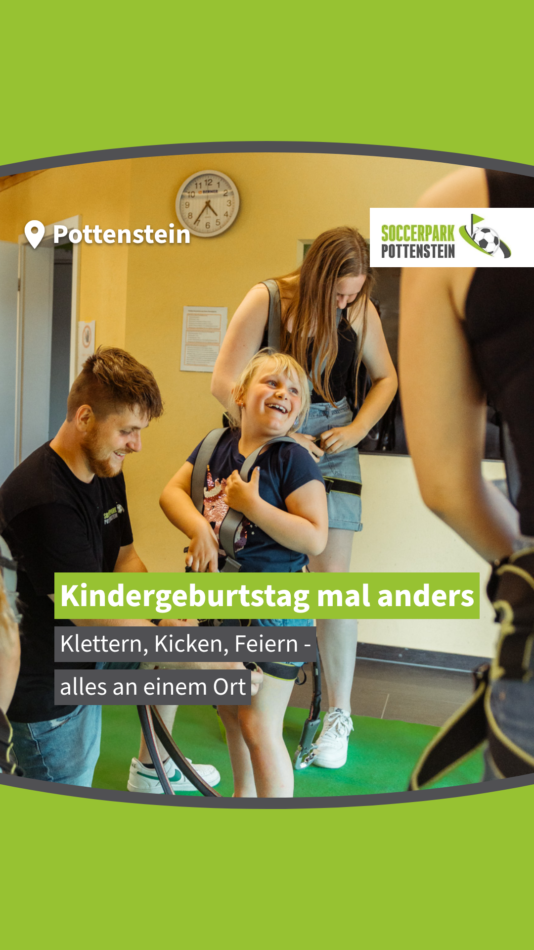 Soccerpark Pottenstein Facebook ad from Apr 30, 2026