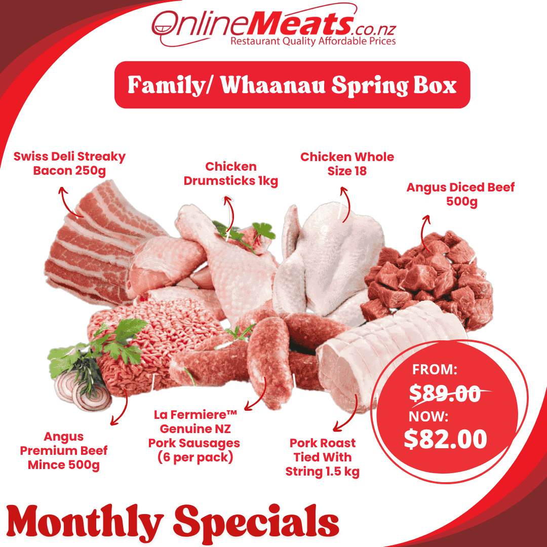 Online Meats Facebook ad