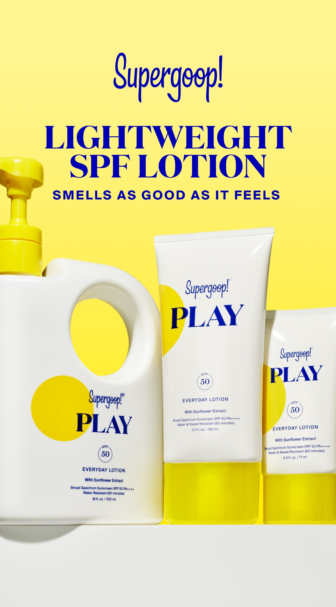 Supergoop Facebook ad