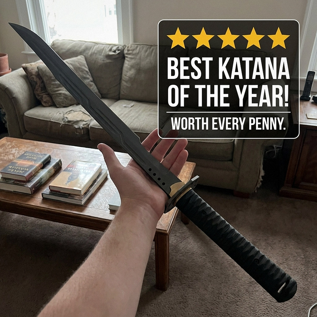 Katana Sword Facebook ad