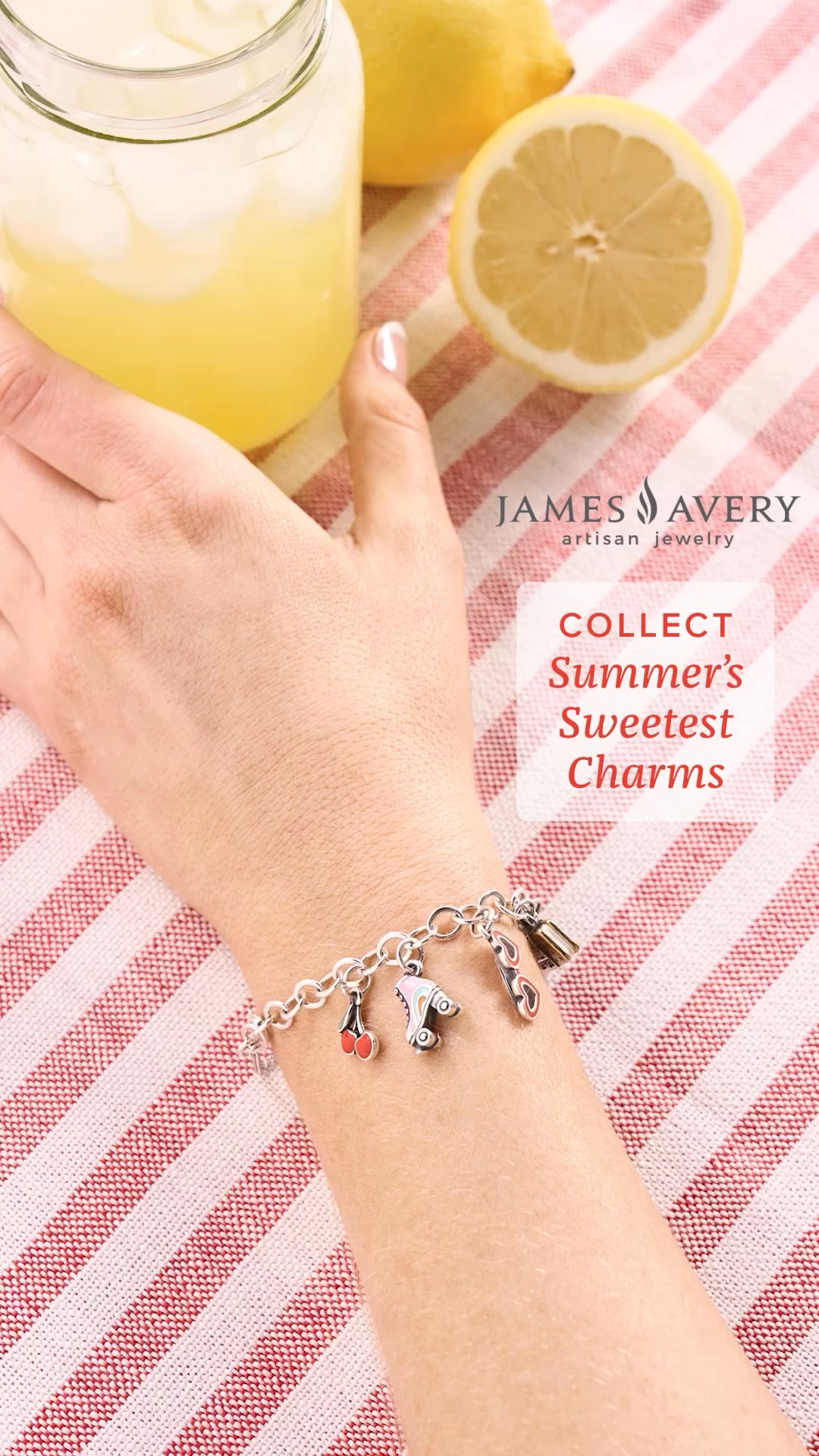 James Avery Artisan Jewelry Facebook ad: Summer Charms