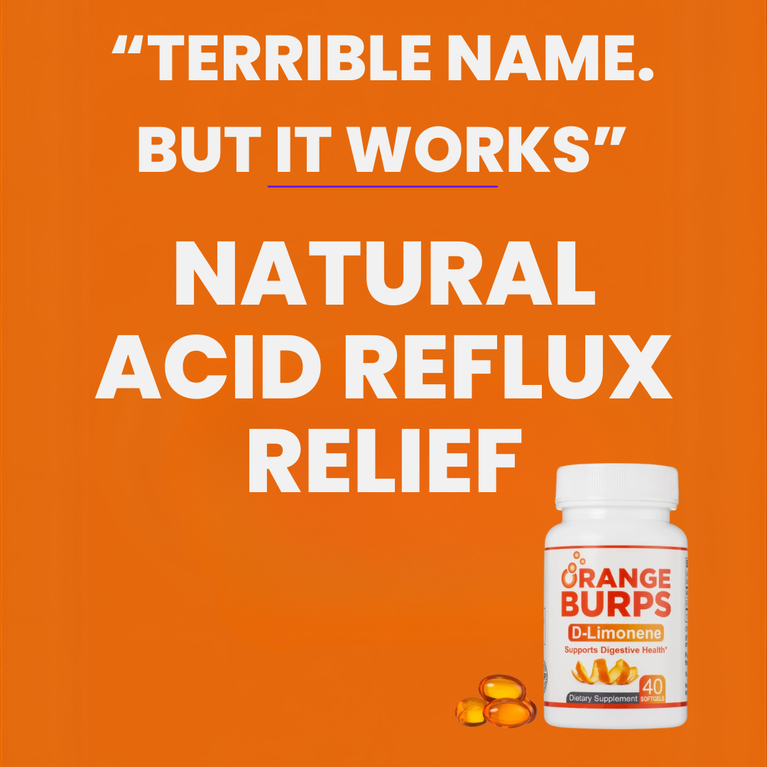 Orange Burps Facebook ad from Mar 13, 2026