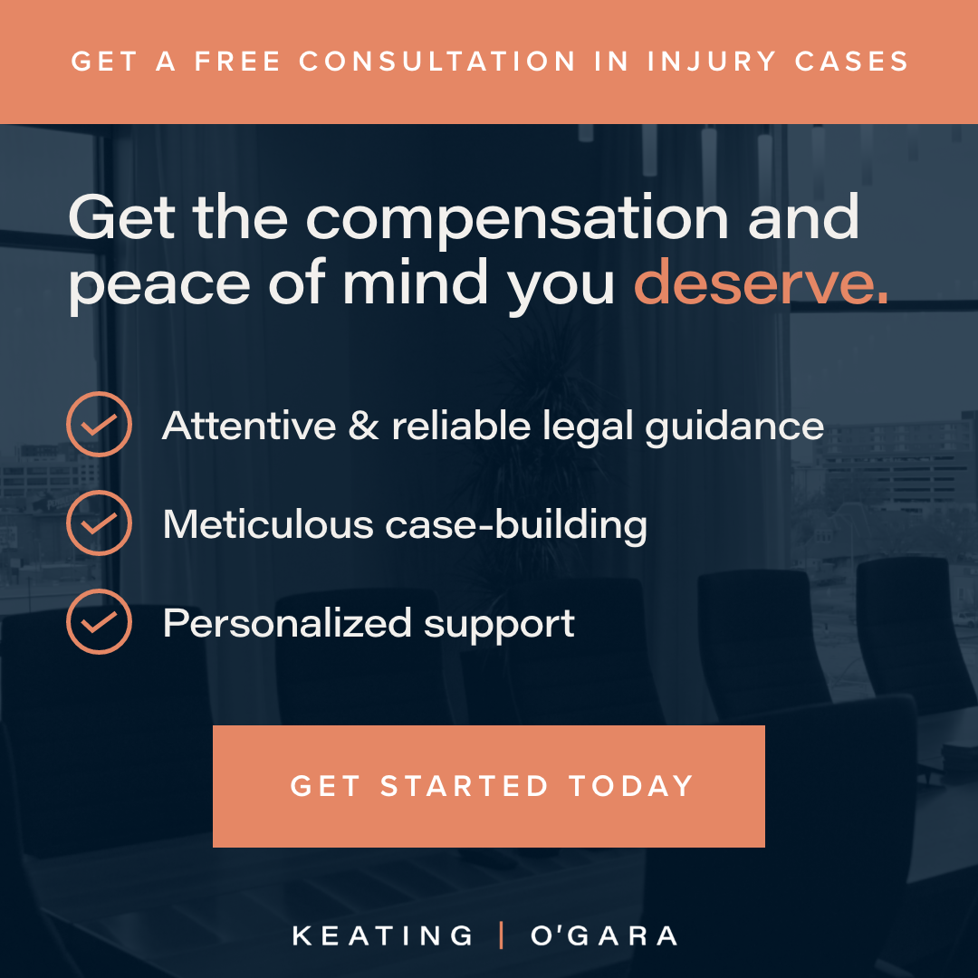 Keating, O'Gara, Nedved & Peter PC, LLO Facebook ad from Mar 31, 2025